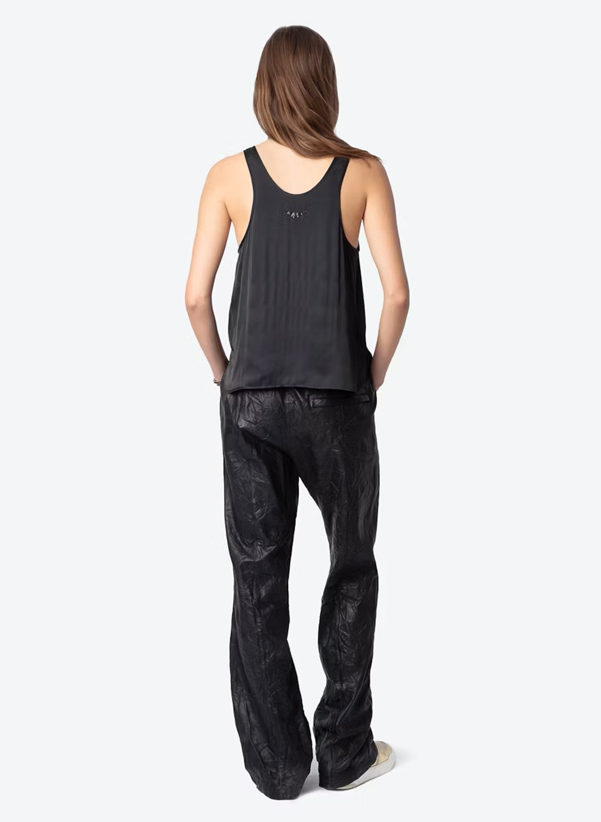 Top droit encolure ronde tarys ZADIG&VOLTAIRE Noir