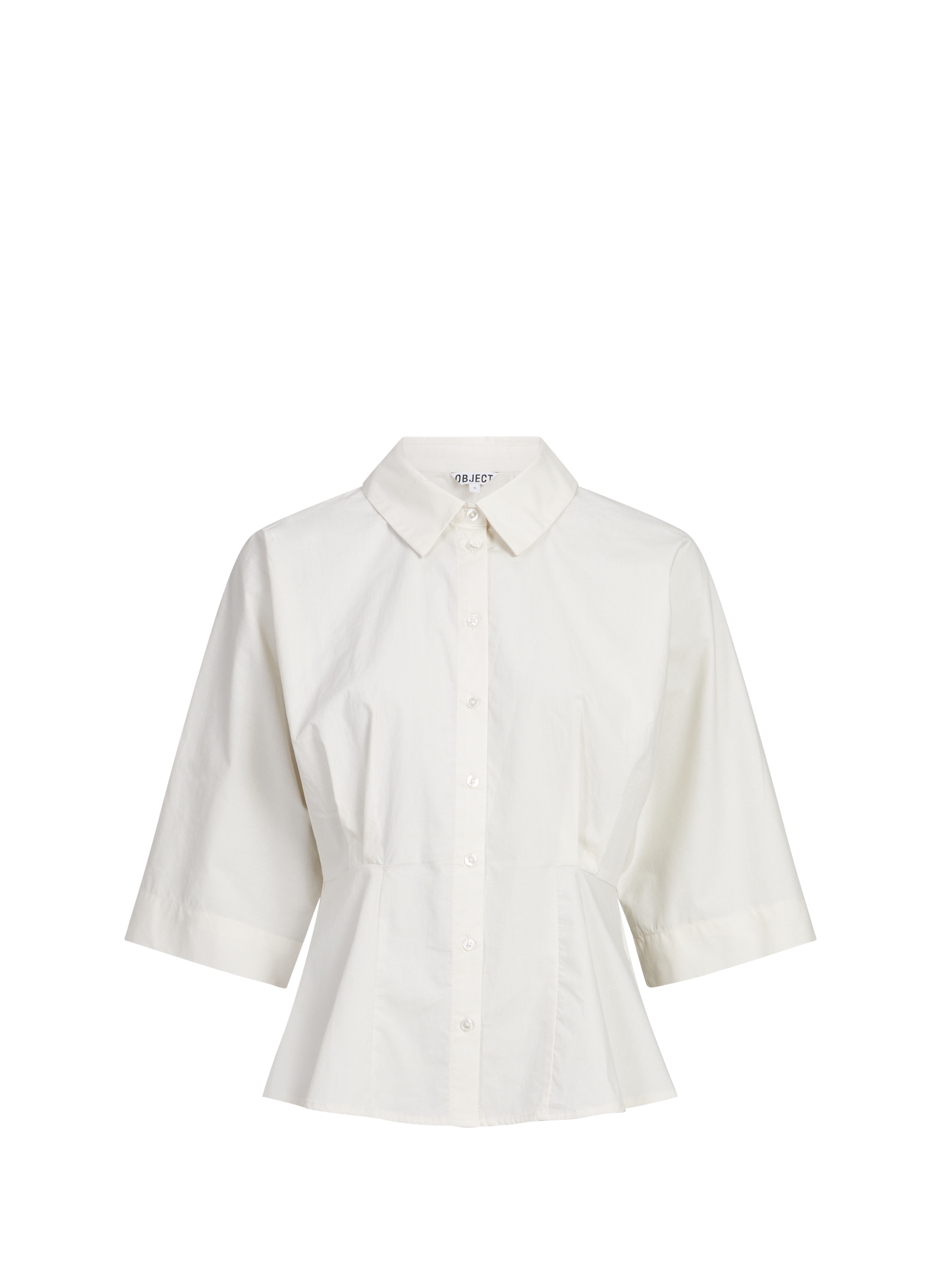 Chemise manches courtes en coton  OBJECT No Color