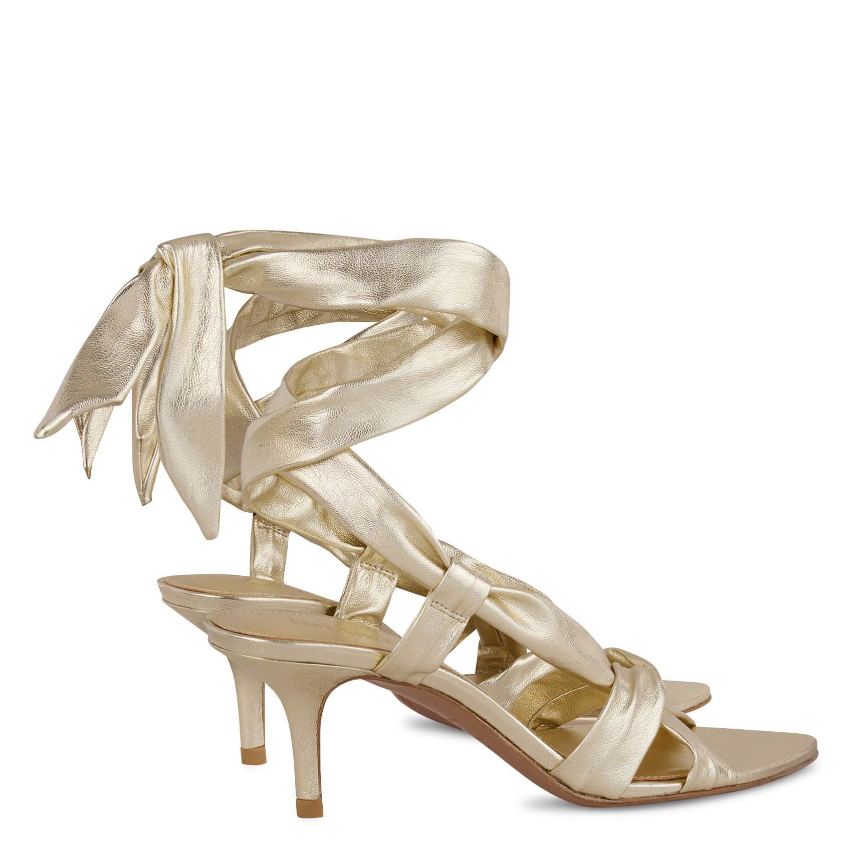 Sandales haute covilla BA&SH Doré