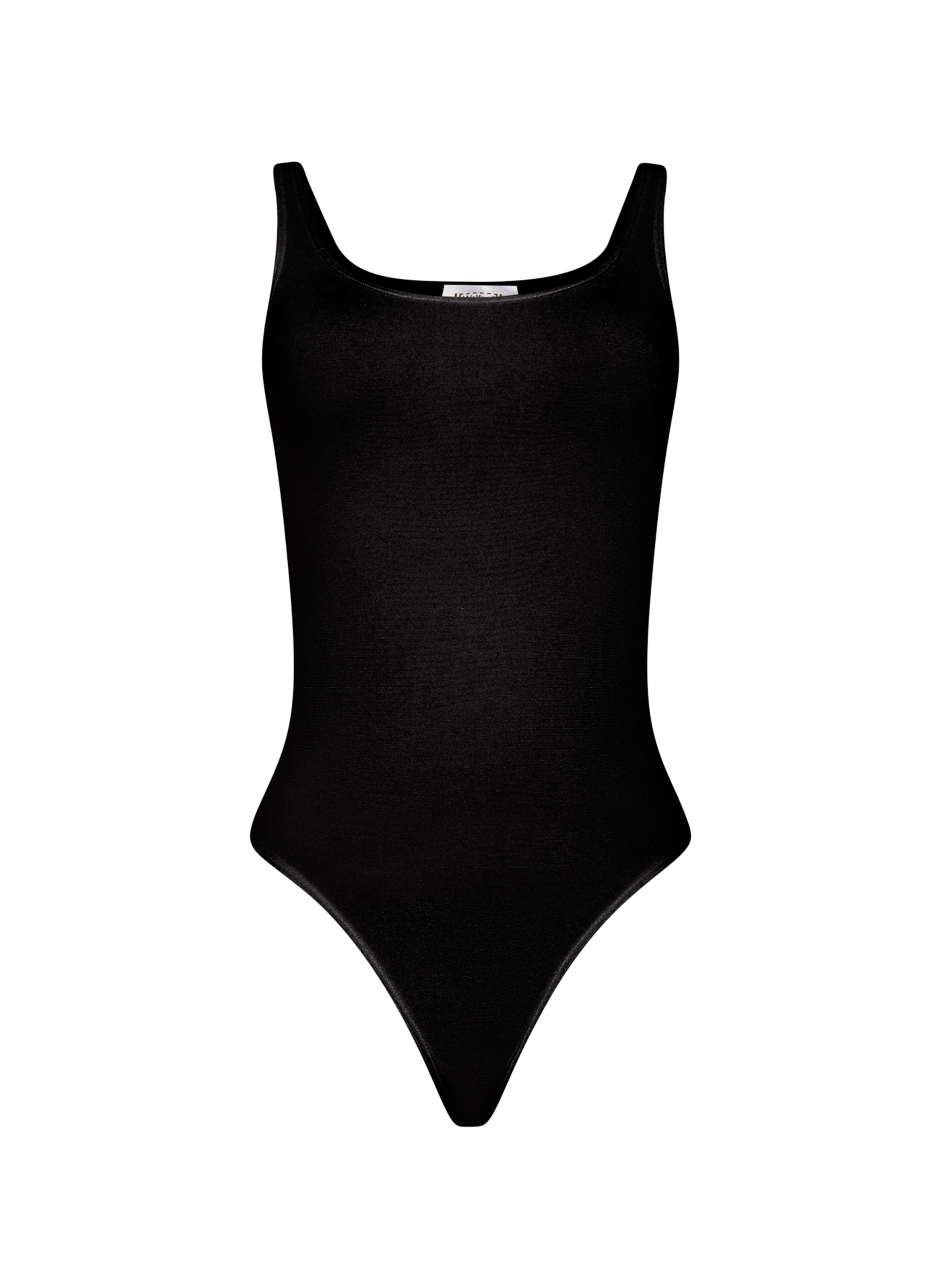 Sleeveless blended cotton bodysuit WOLFORD Black
