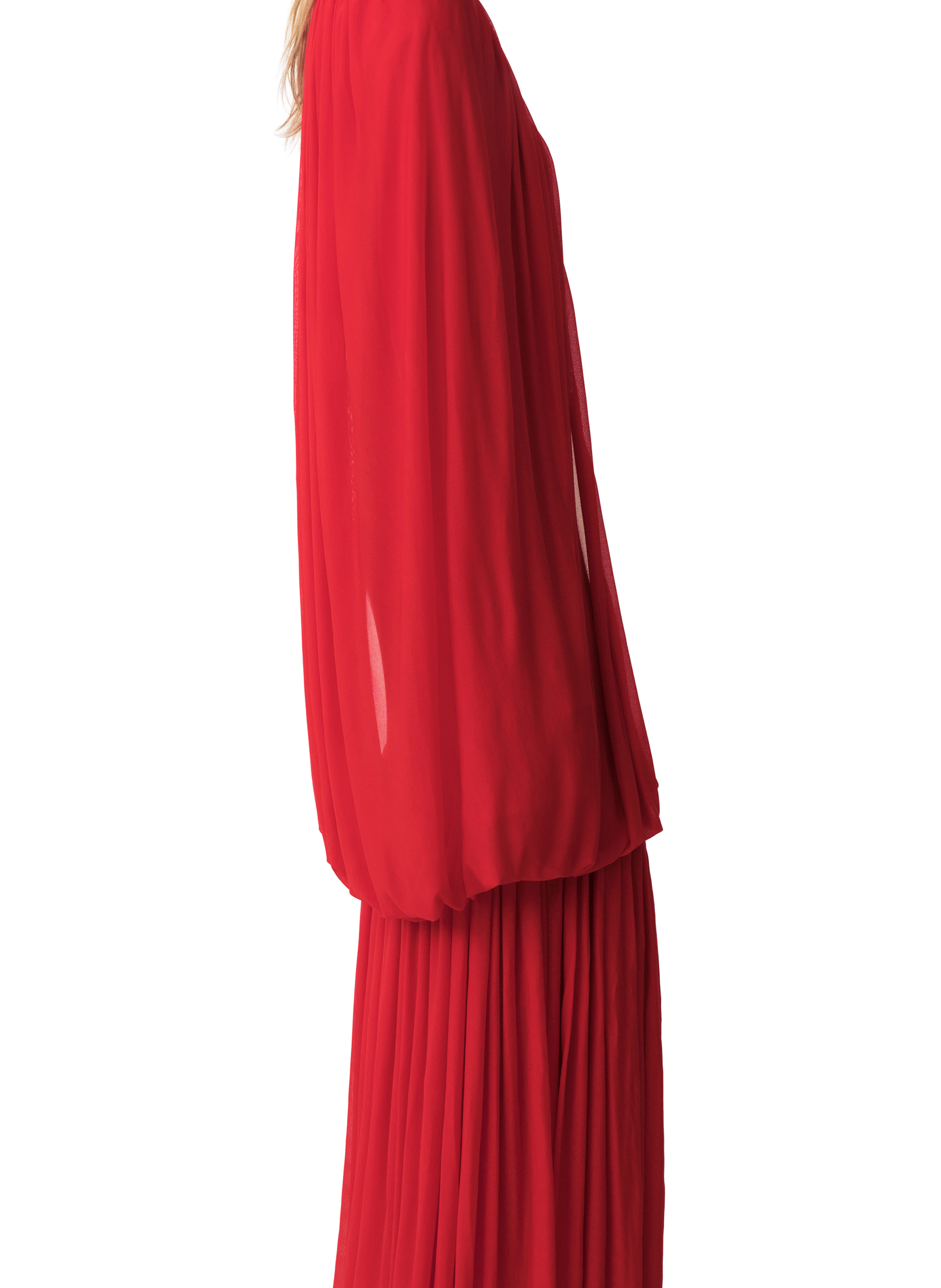 Robe longue Sara fluide Calvin Klein Collection Rouge