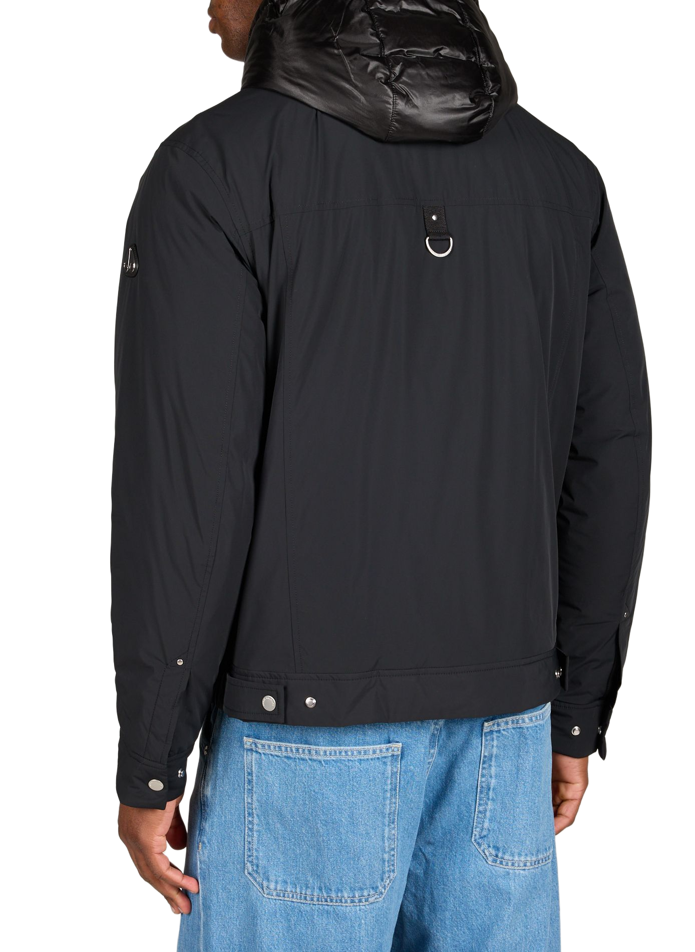 Manteau camionneur Brixton en duvet léger MOOSE KNUCKLES Noir