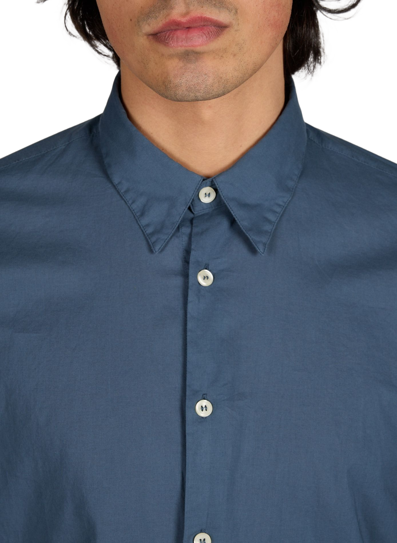 Chemise col classique en coton LAFAURIE Bleu