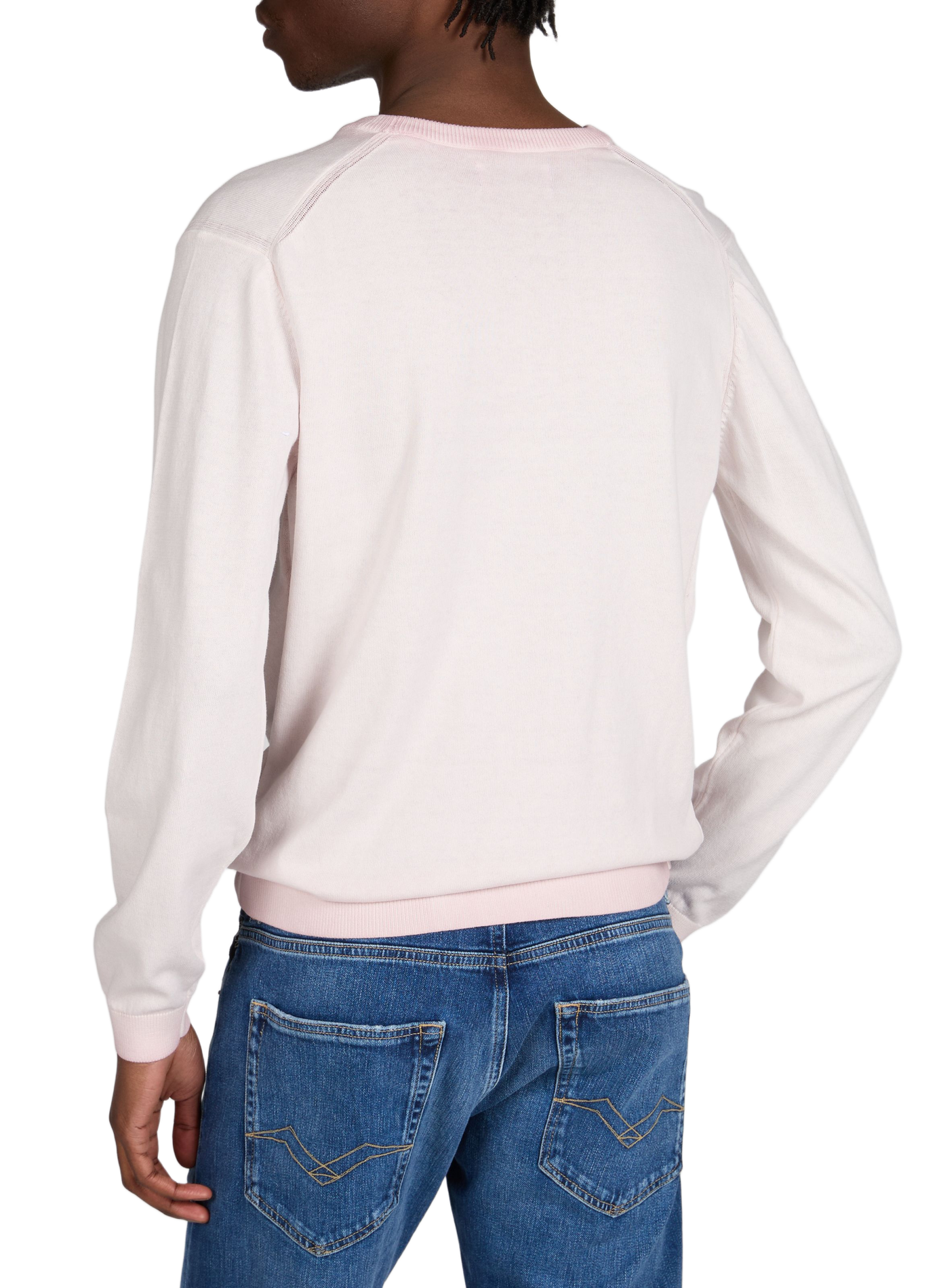 Trui met degradé in katoen REPLAY Blauw