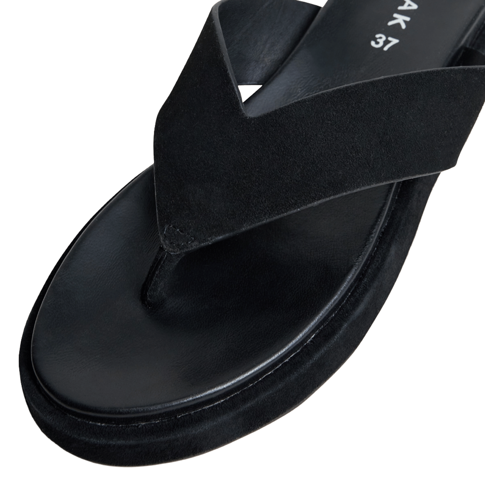 Mules en cuir velours wiwi JONAK Noir