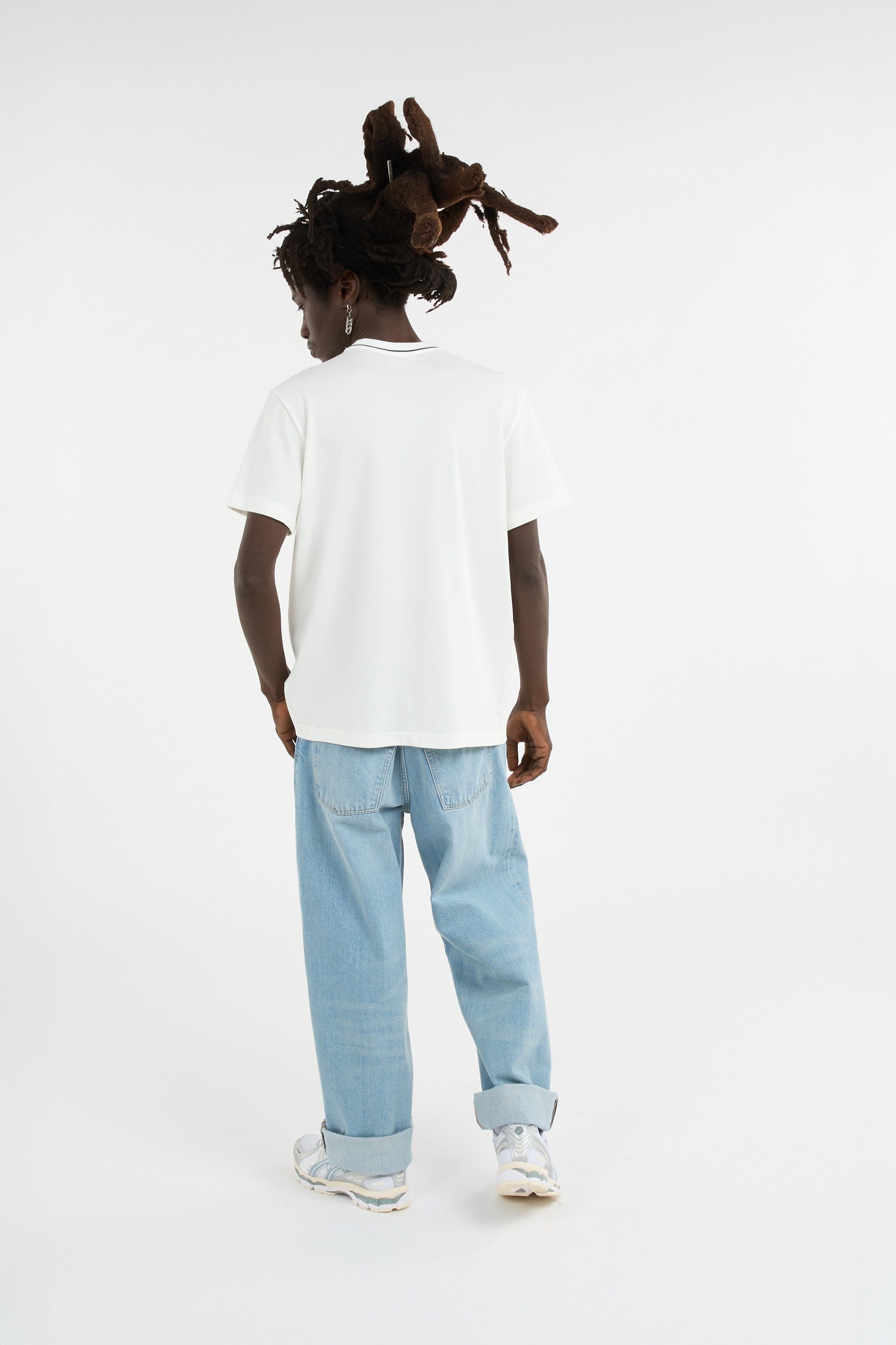 T-shirt tee-shirt LACOSTE Blanc