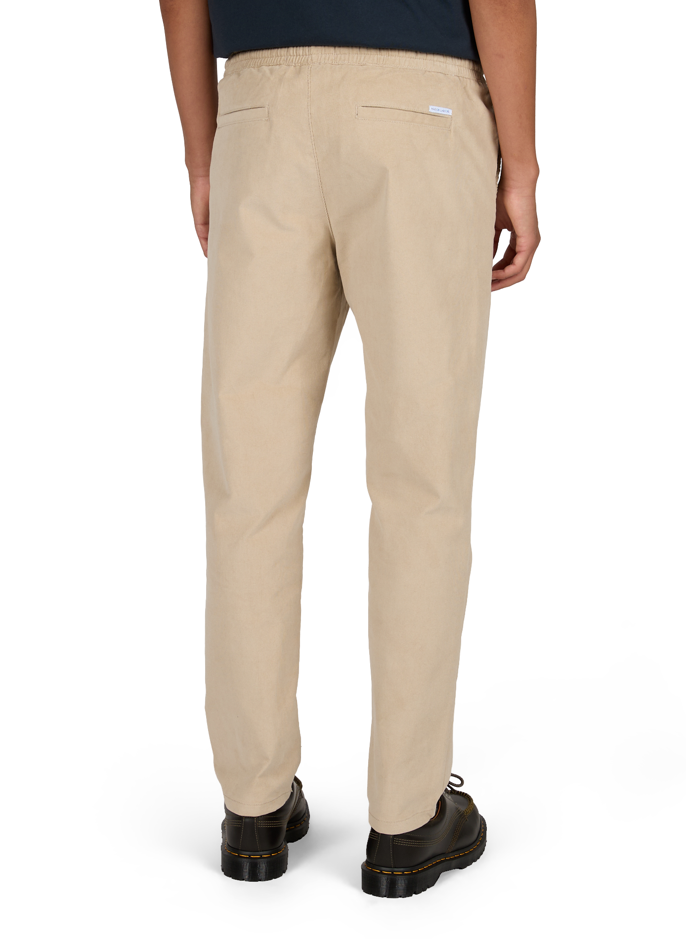 Straight Solid Color Cotton Blend Pants MAISON LABICHE Beige