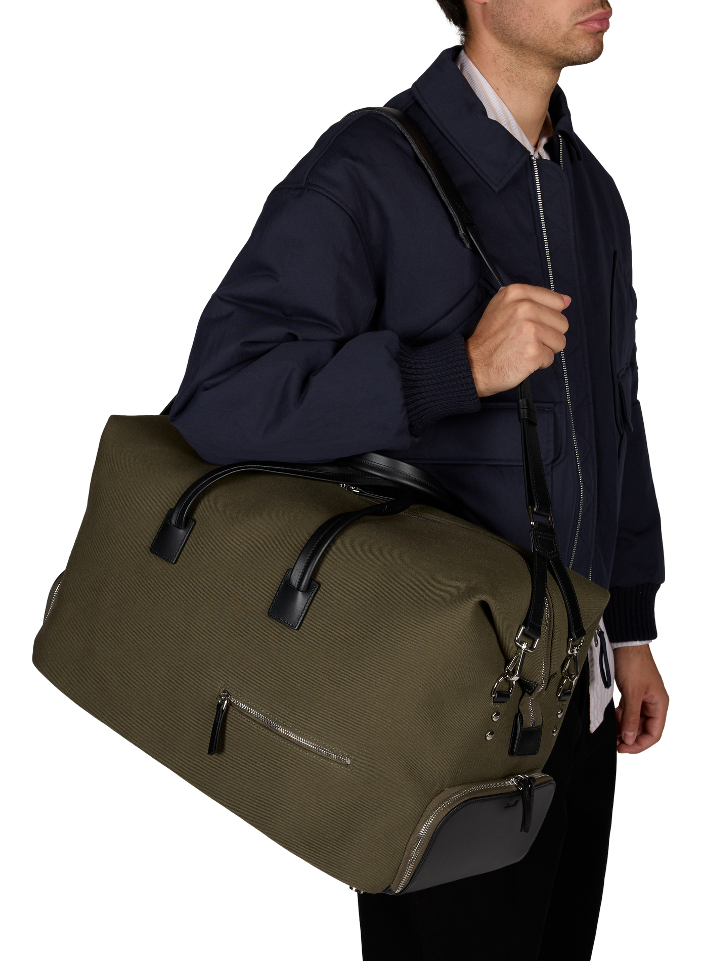 Sac de voyage Remington bi-matière LUNDI Kaki