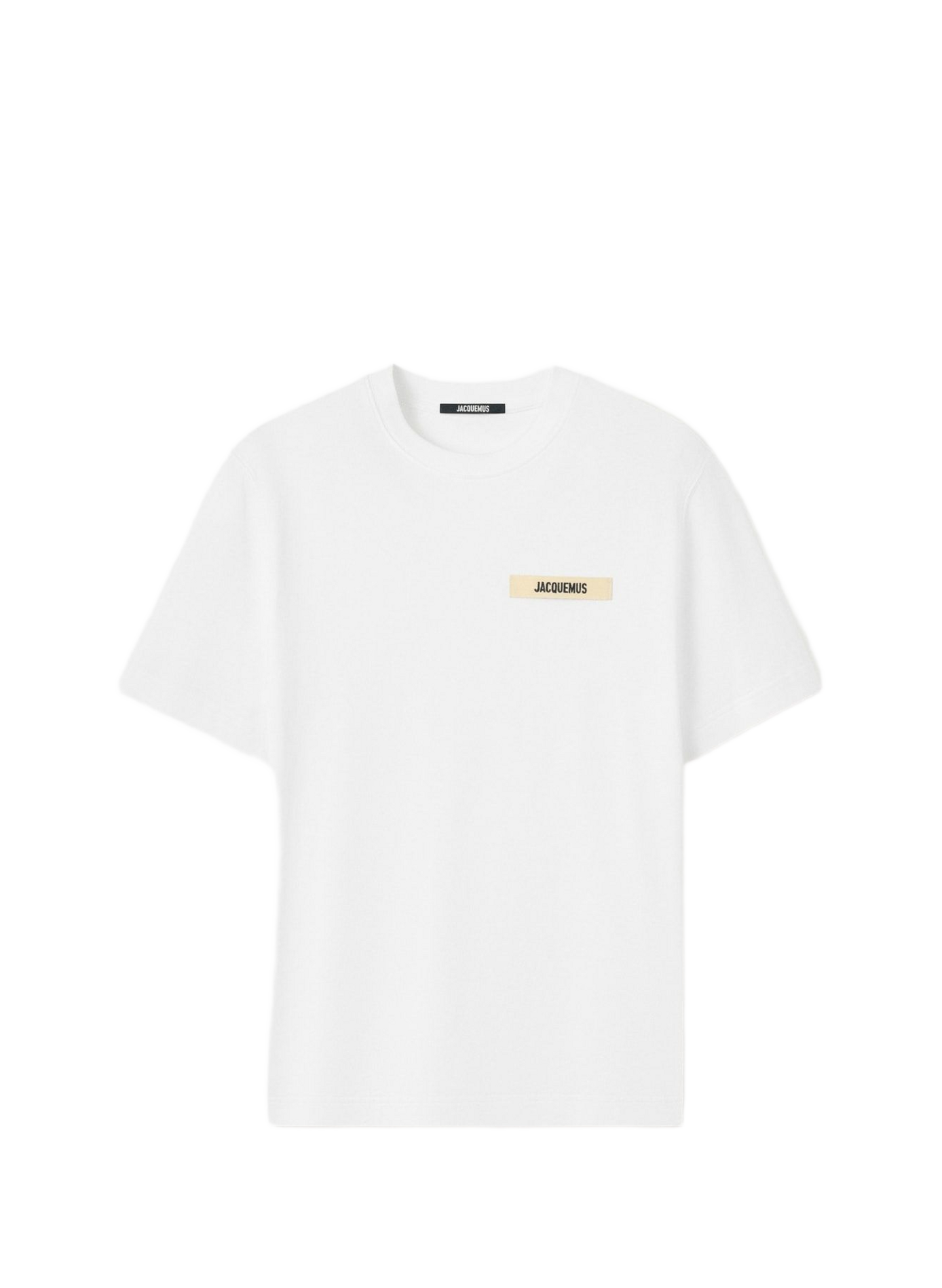 Rechte katoenen T-shirt JACQUEMUS Wit