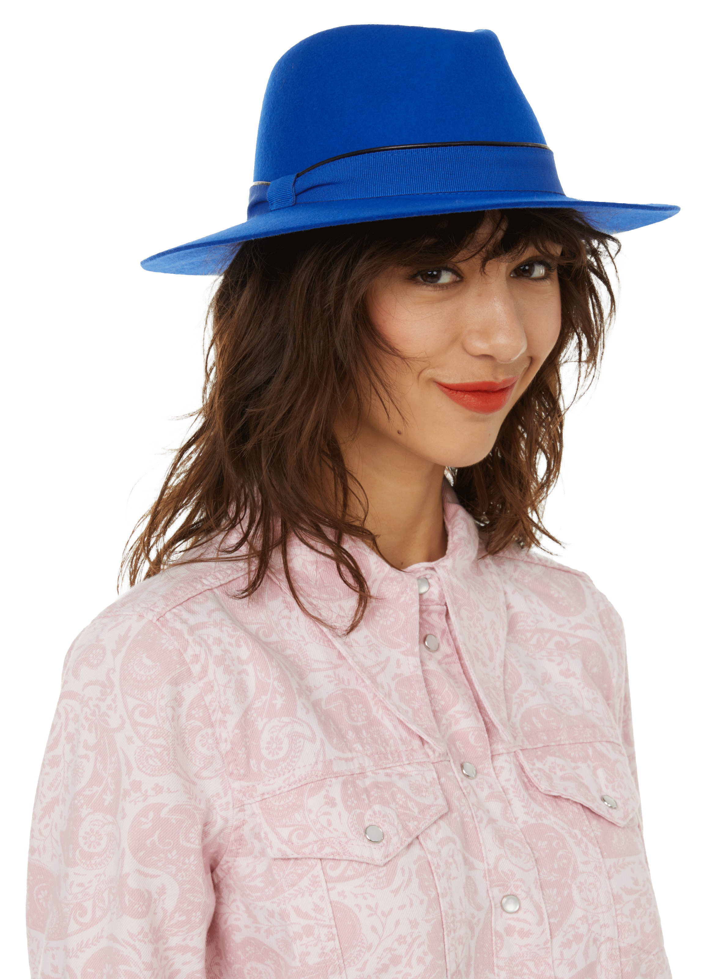 Chapeau fedora en laine SAISON 1865 Vert