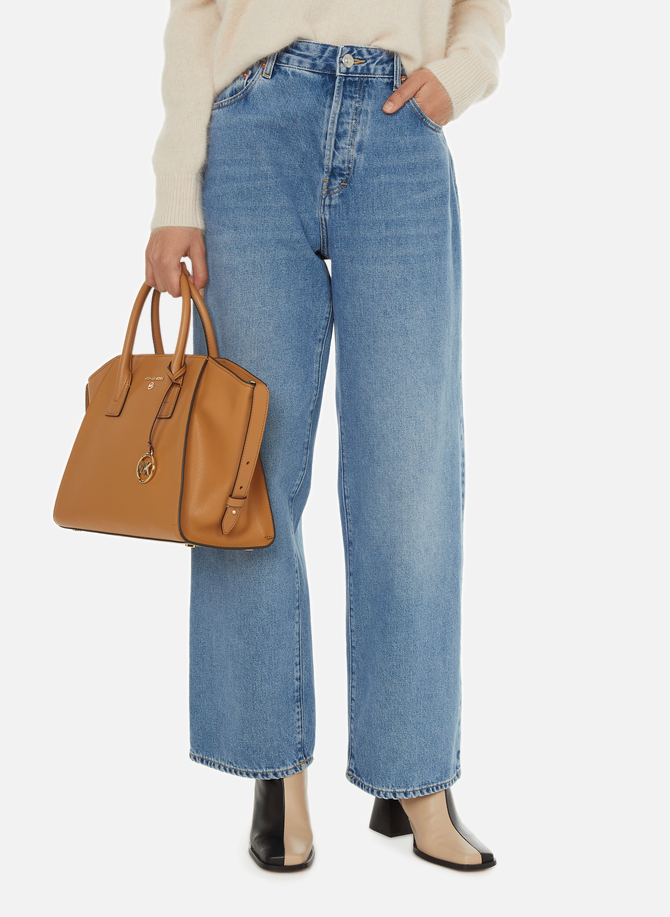High-waisted cotton jeans  BELLEROSE