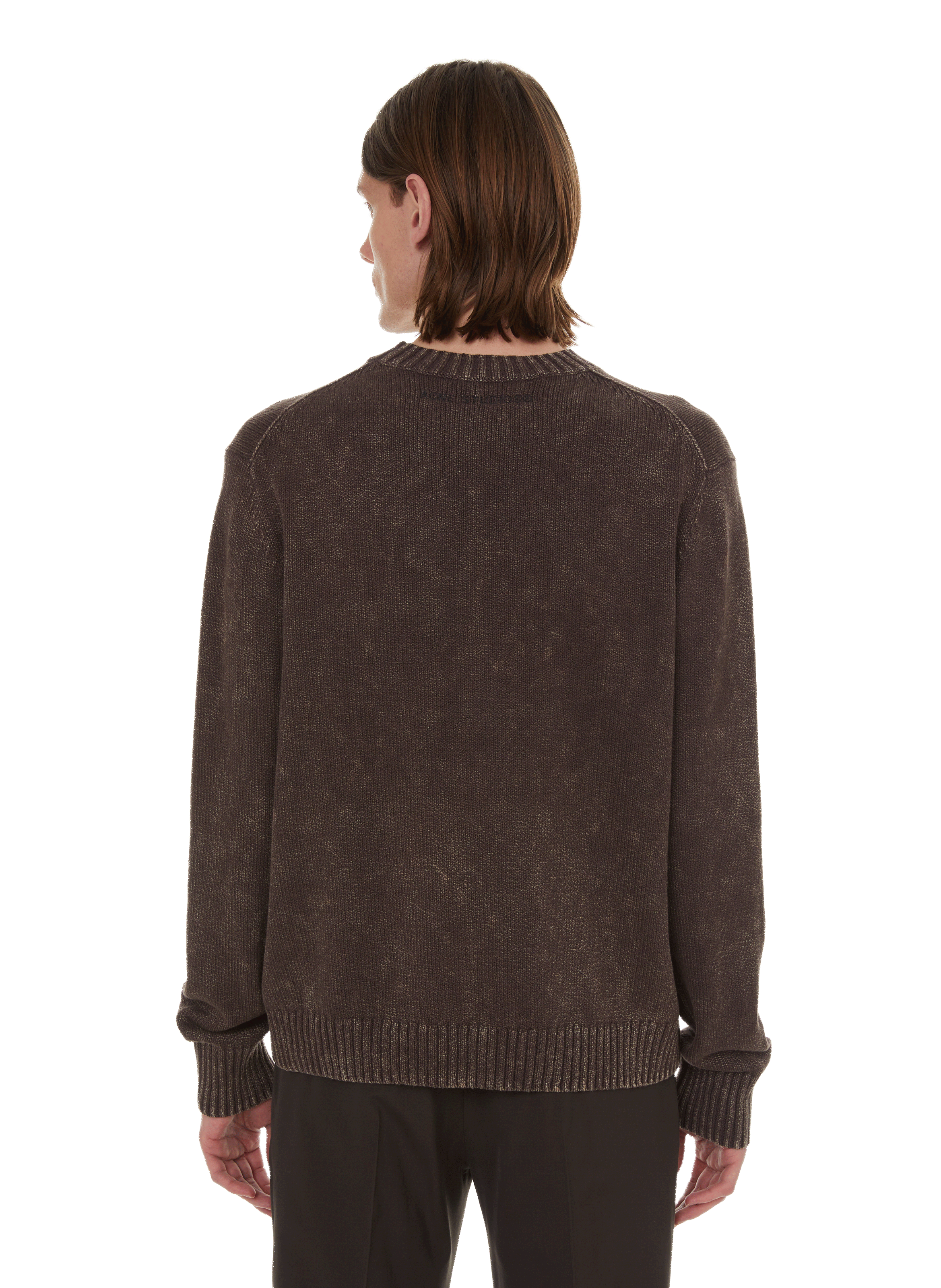 Pull en maille ACNE STUDIOS Marron
