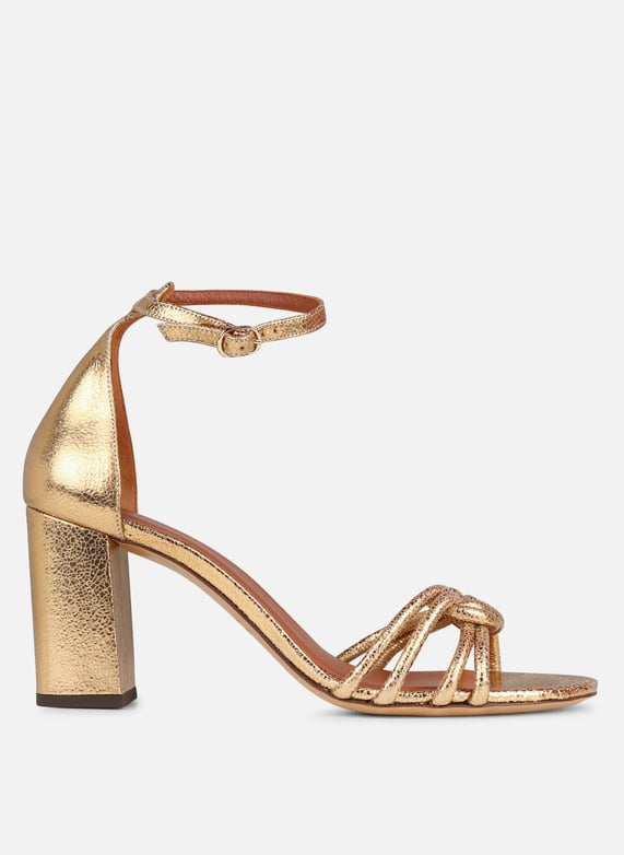 Strap Chaussures Talons Carré Talon Carré Chaussures Lacets