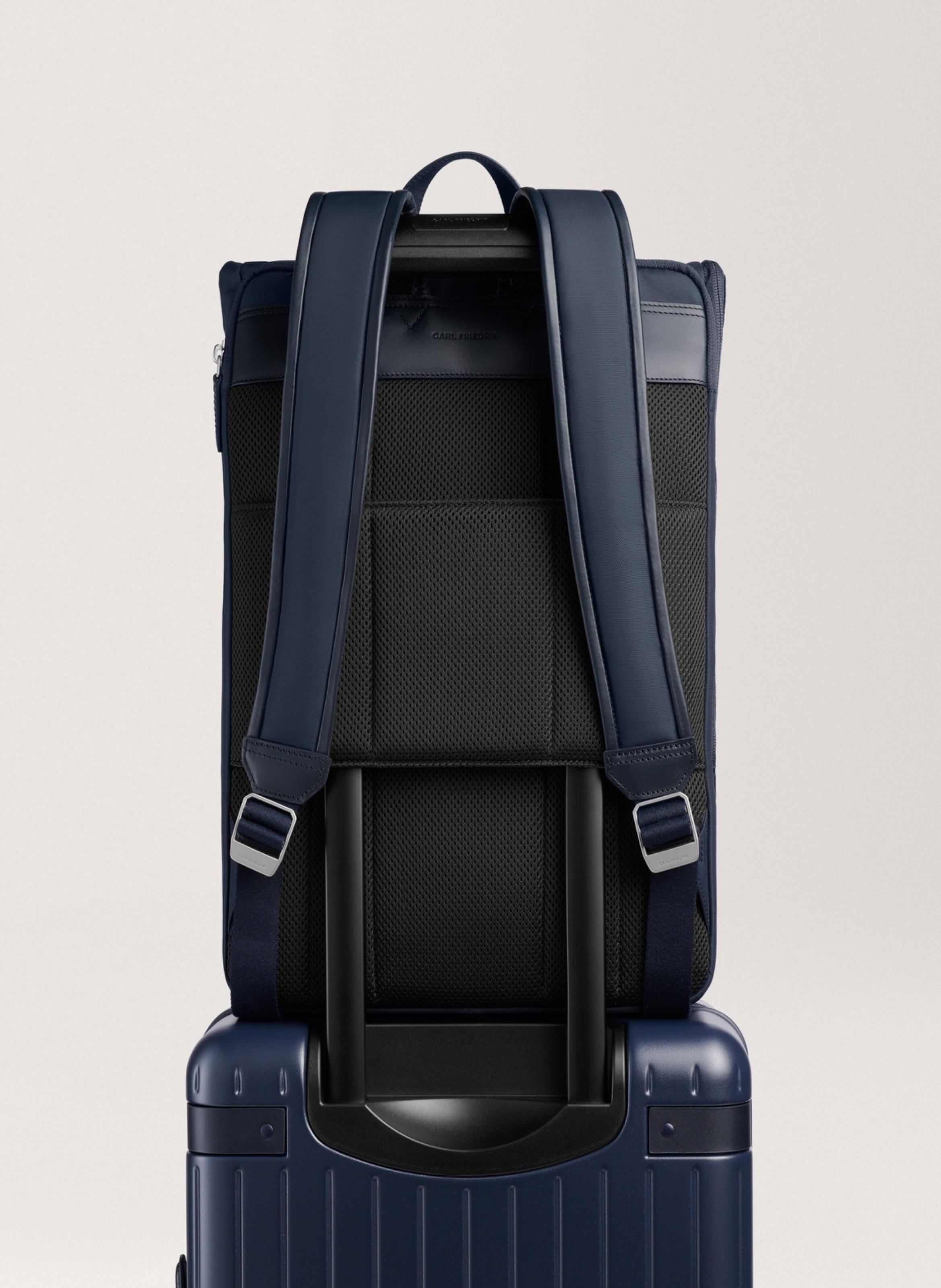 Sac à dos 'City-hopper' en nylon CARL FRIEDRIK Bleu