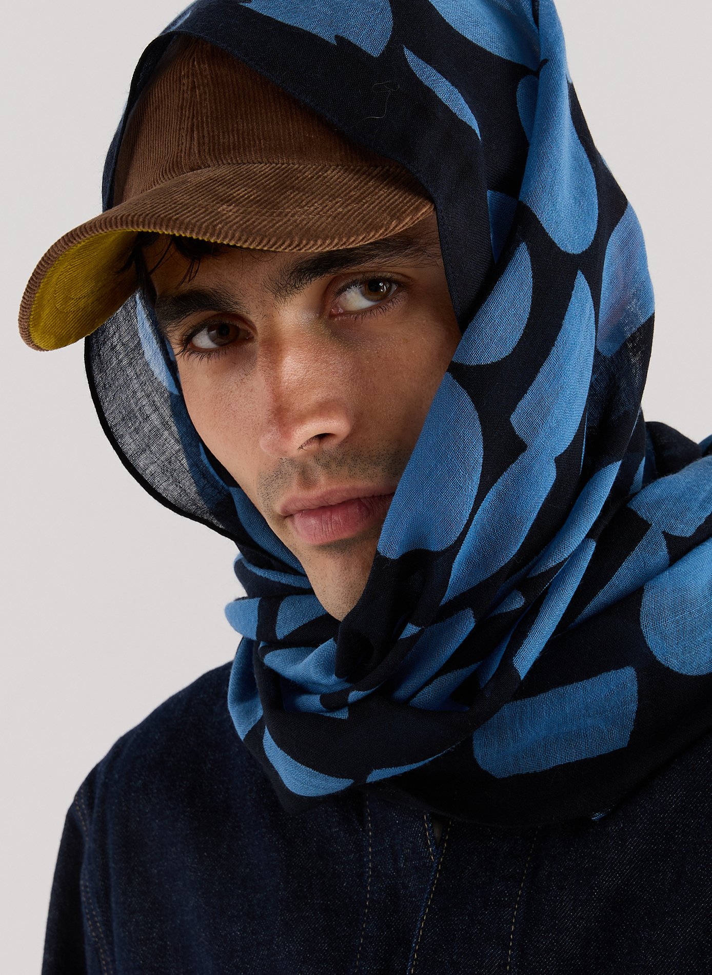 Printed wool scarf PAUL SMITH Multicolour