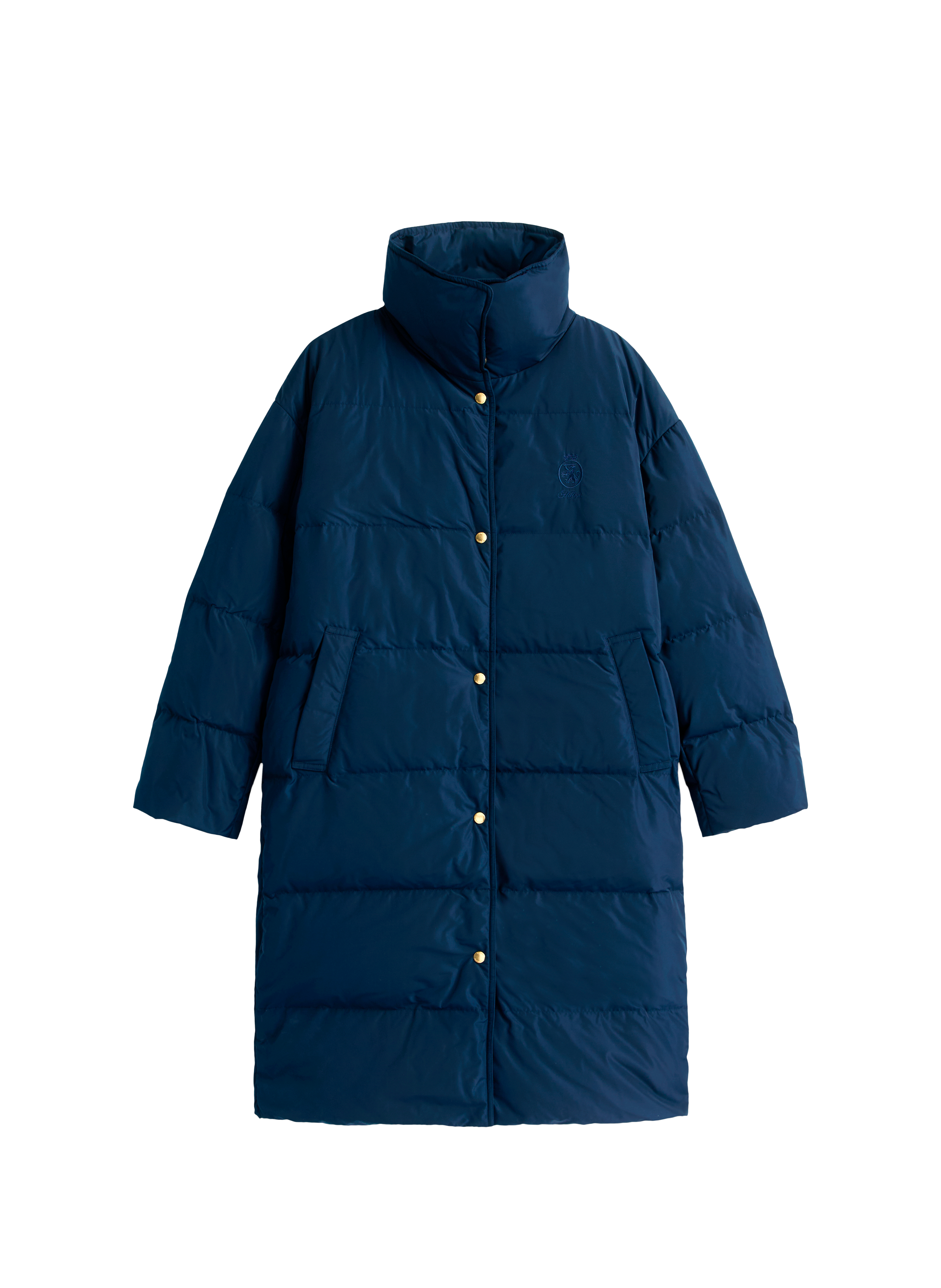 Manteau matelassé col montant TOMMY HILFIGER Bleu