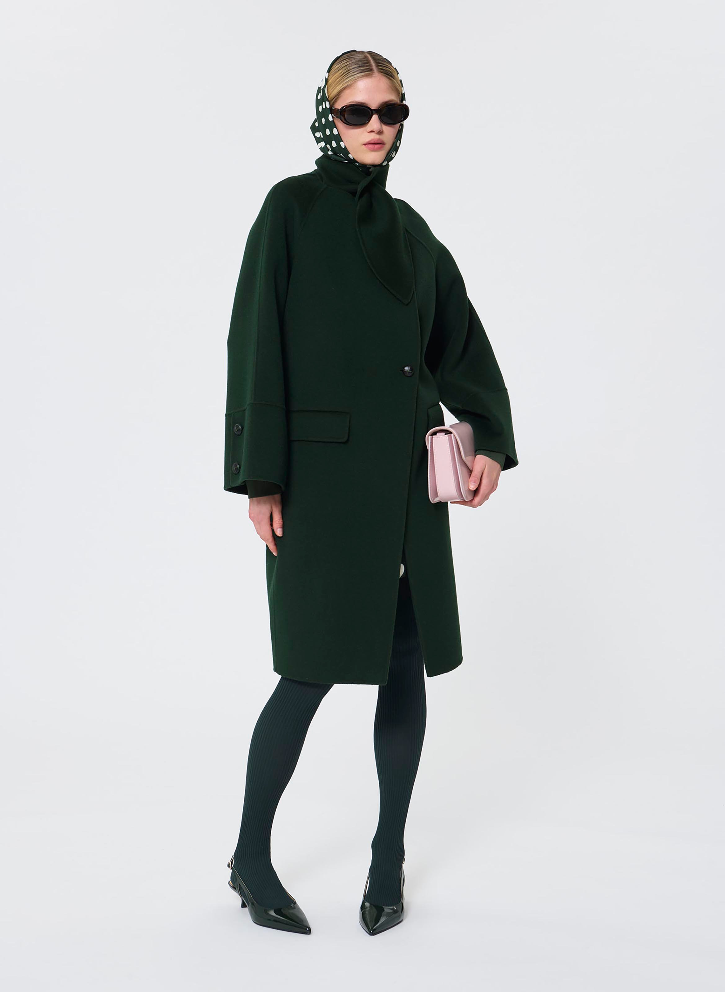 Manteau mocca TARA JARMON Vert