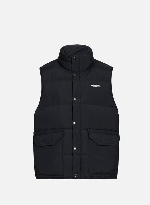 Sleeveless puffer jacket with high collar COLUMBIA Sleeveless puffer jacket with high collar COLUMBIA