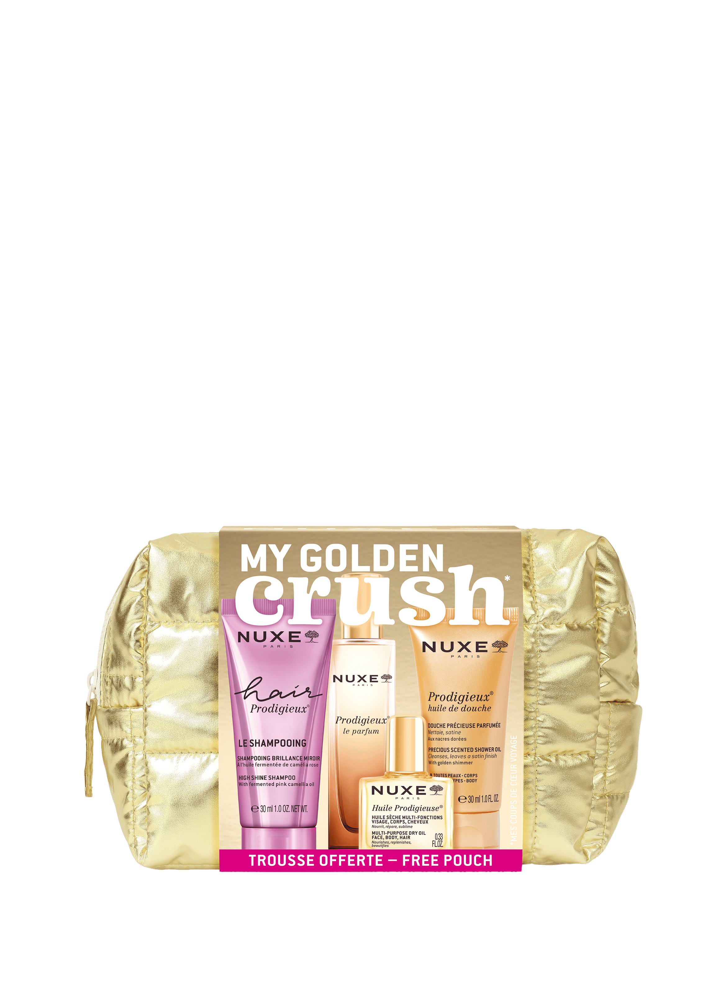 Toiletzak My Golden Crush - Prodigieux® Beauty Ritueel NUXE No color