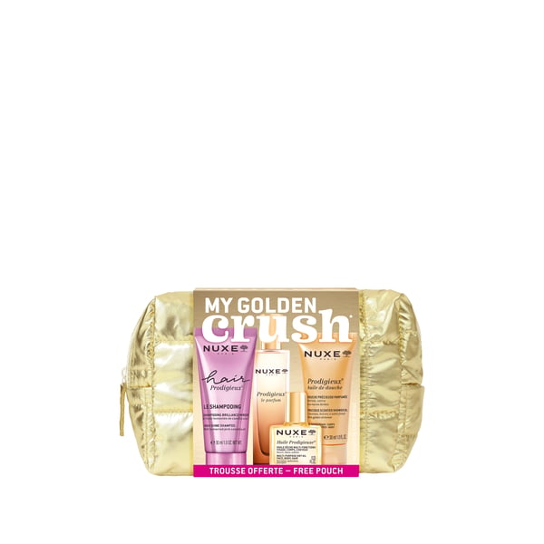 Trousse My Golden Crush Rituel beauté Prodigieux Trousse My Golden Crush Rituel beauté Prodigieux