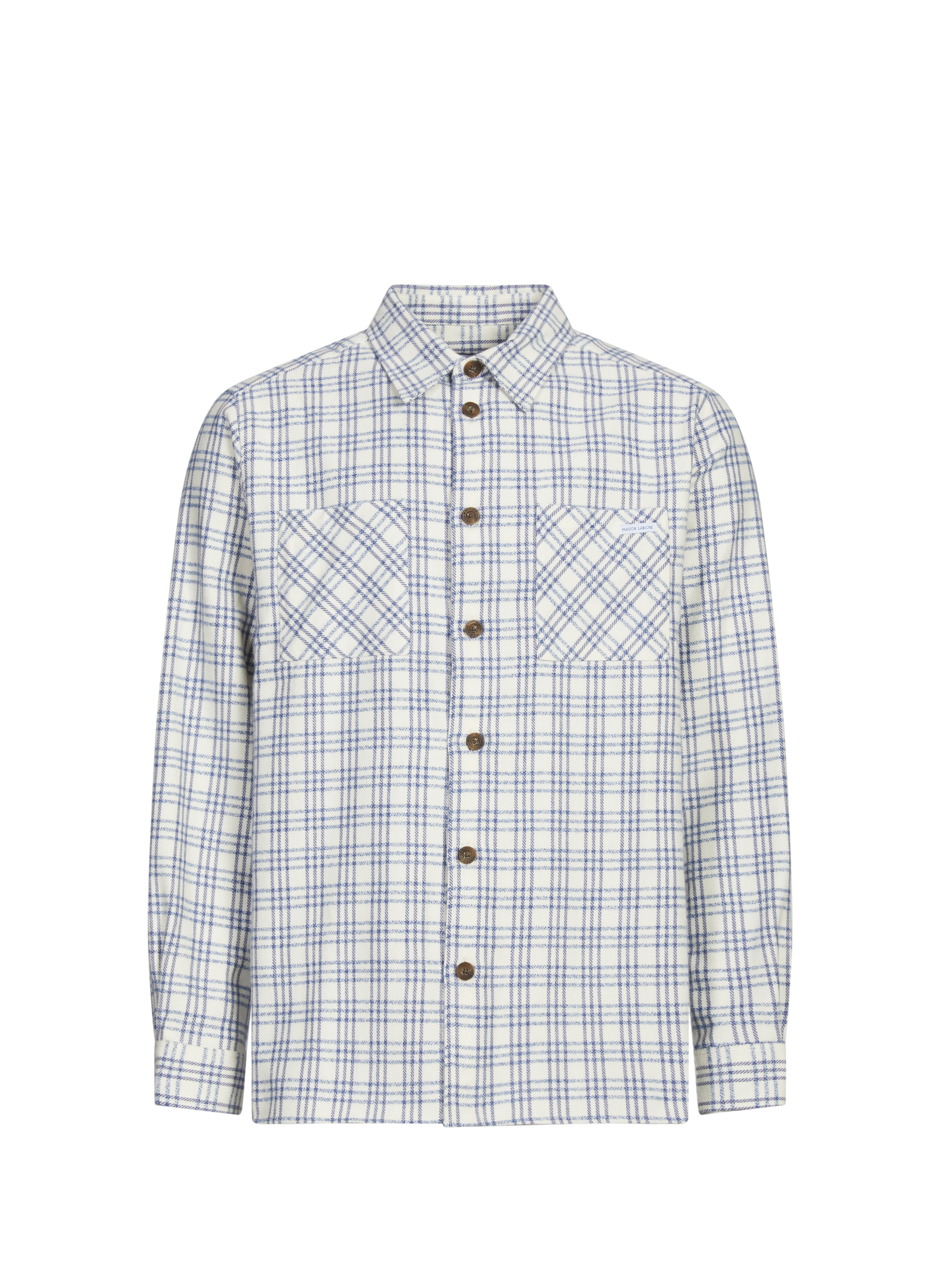  Cotton shirt MAISON LABICHE Blue