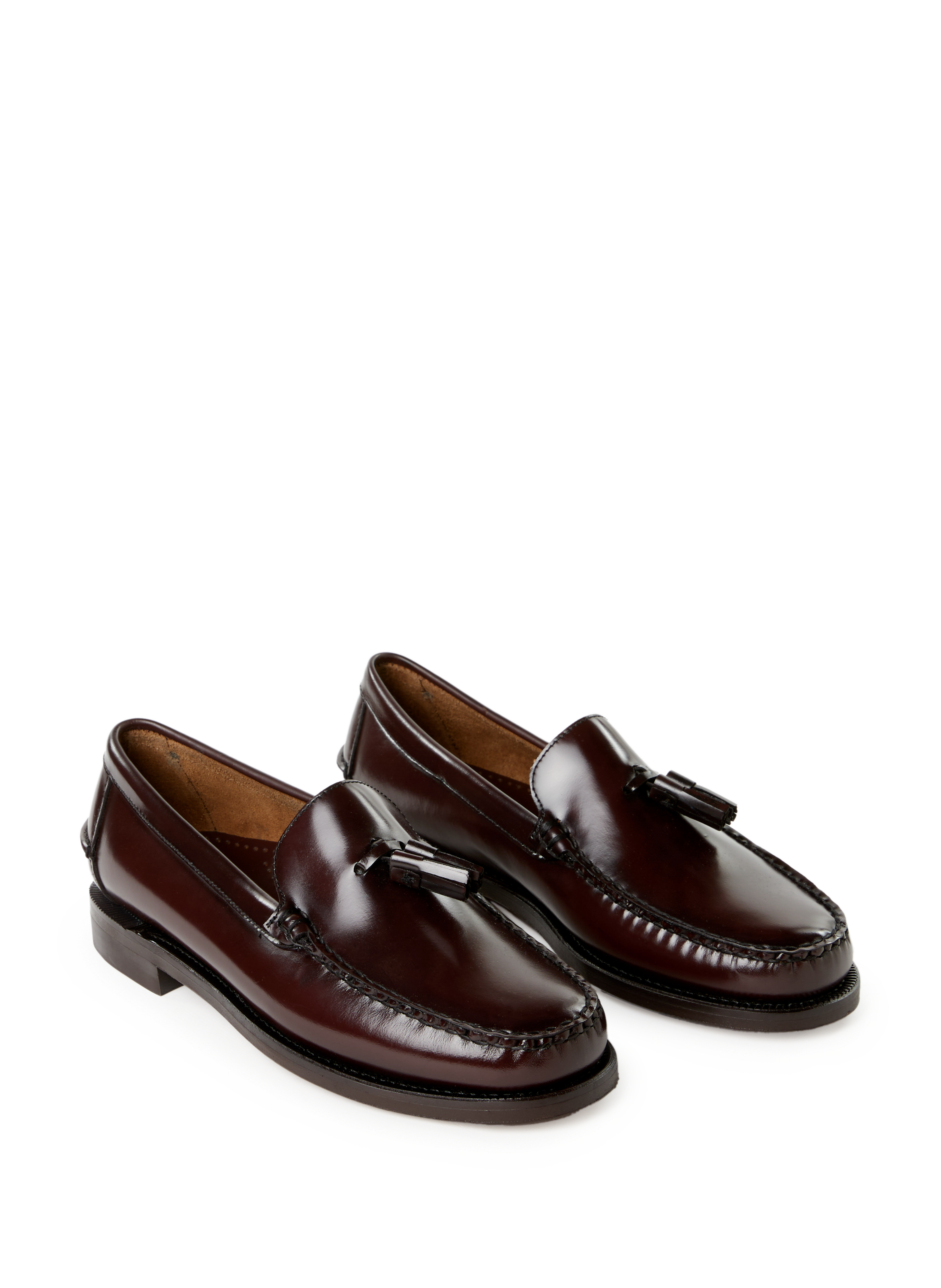 Plain leather moccasins SEBAGO Brown