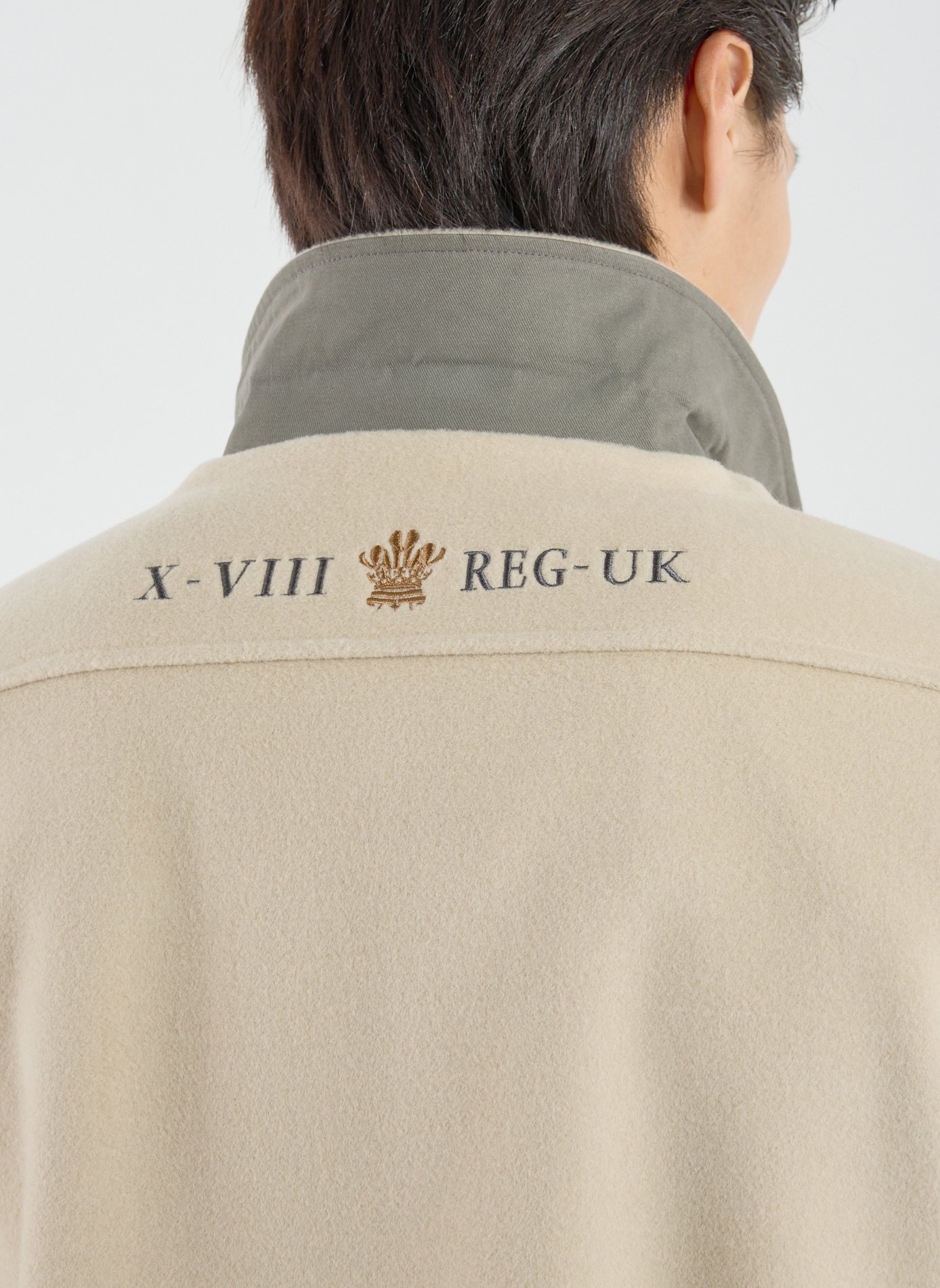 Classic wool and cashmere jacket LA MARTINA Beige