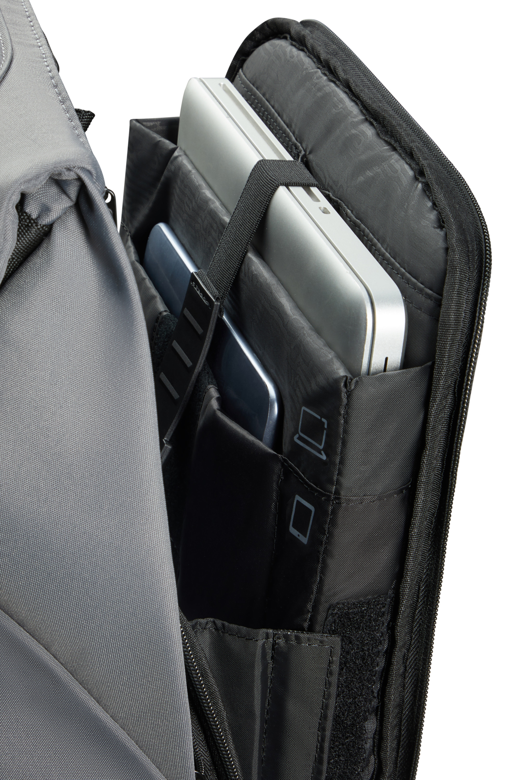 Securipak 2.0 sacoche ordinateur SAMSONITE Gris