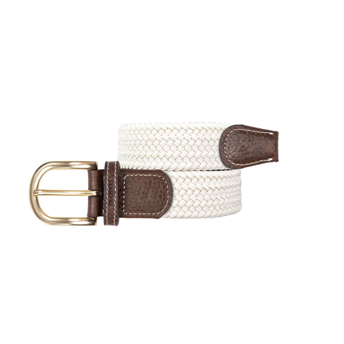 Ceinture tressée élastique unie BILLYBELT Beige