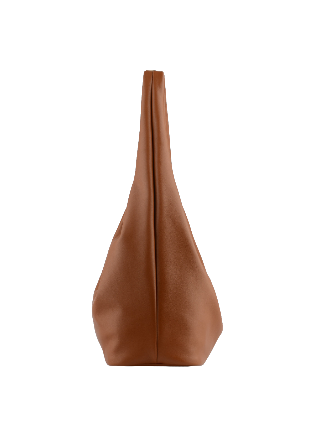 Arche | sac besace hobo en cuir de vachette POURCHET Marron
