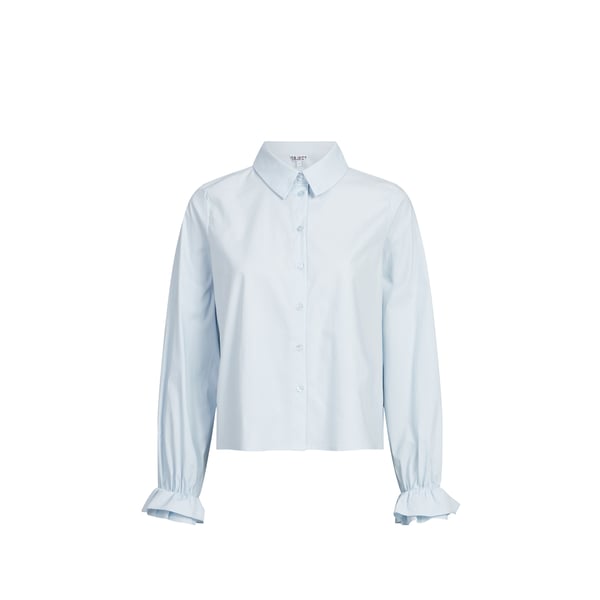 Chemise courte en coton mélangé Chemise courte en coton mélangé