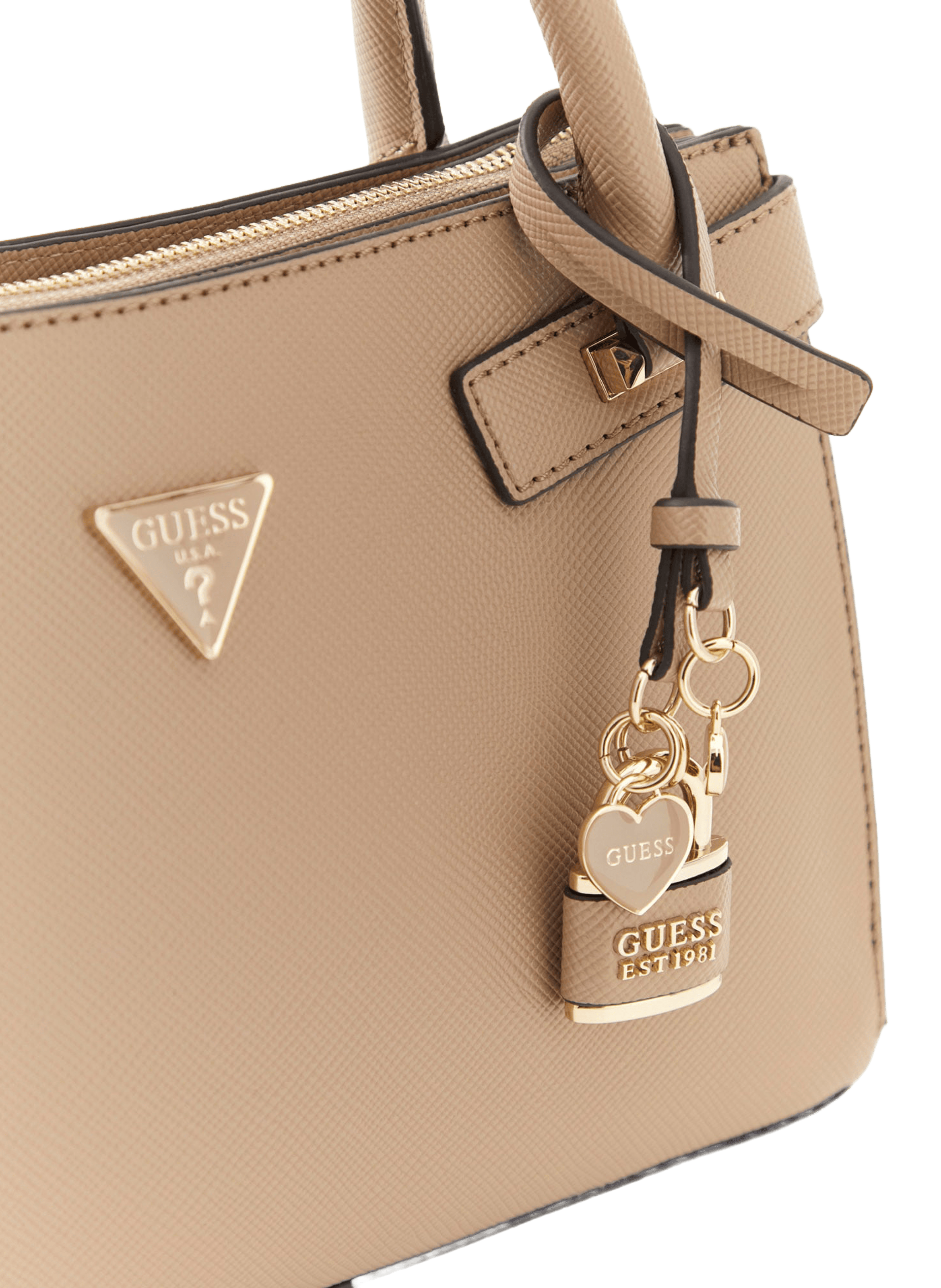 Serenova Saffiano Handbag GUESS Brown