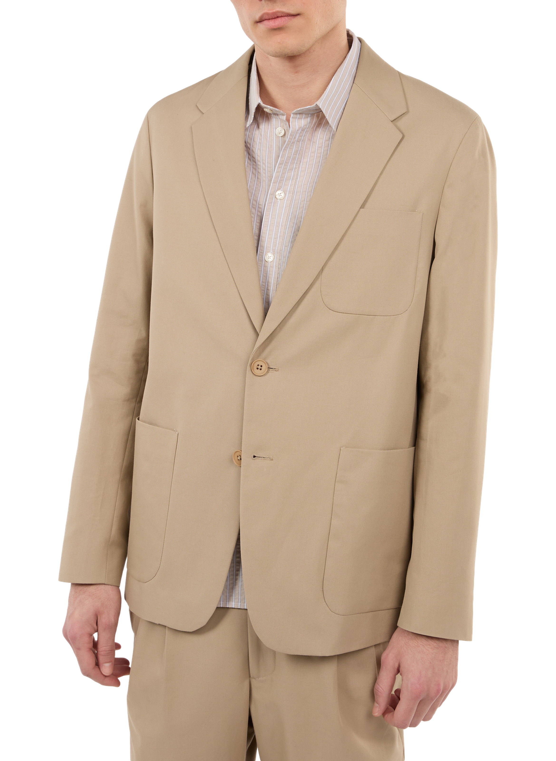 Hock cotton suit jacket SAISON 1865 Beige