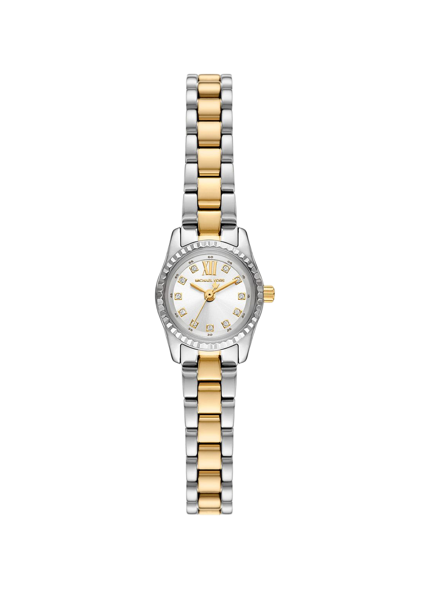 Montre quartz Micro Lexington en acier inoxydable MICHAEL KORS MONTRES Argent