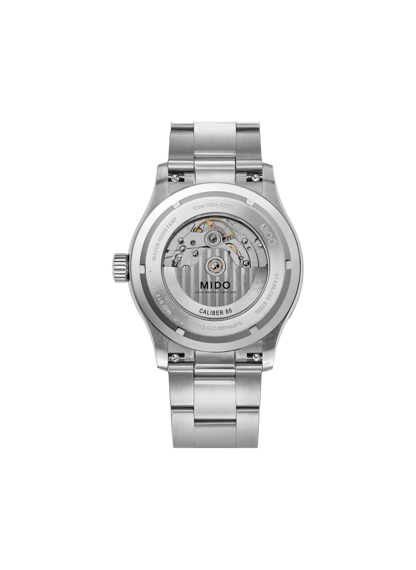 Montre Multifort M en acier inoxydable MIDO Noir