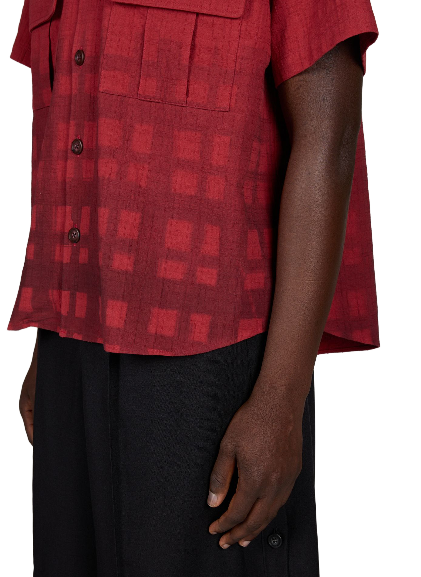 Cotton shirt WANSIE Red