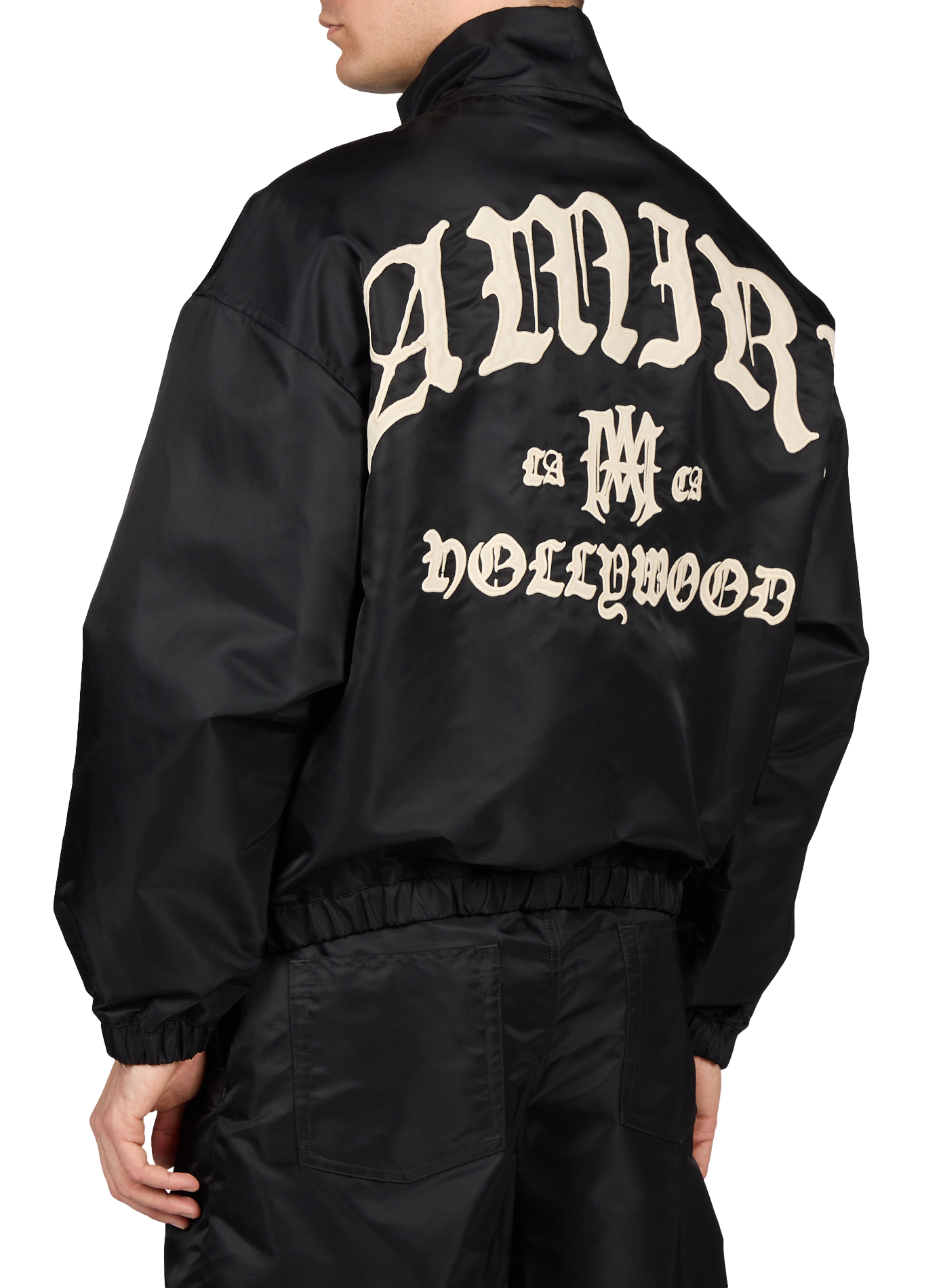 Blouson léger à col montant AMIRI Noir