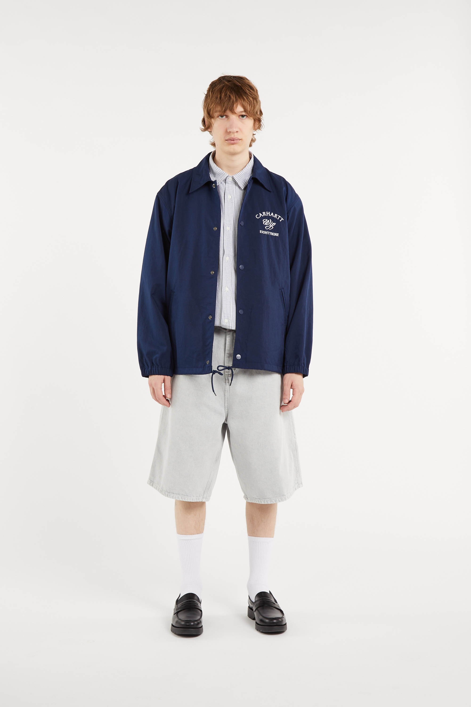 Veste eightynine coach jacket CARHARTT WIP Bleu