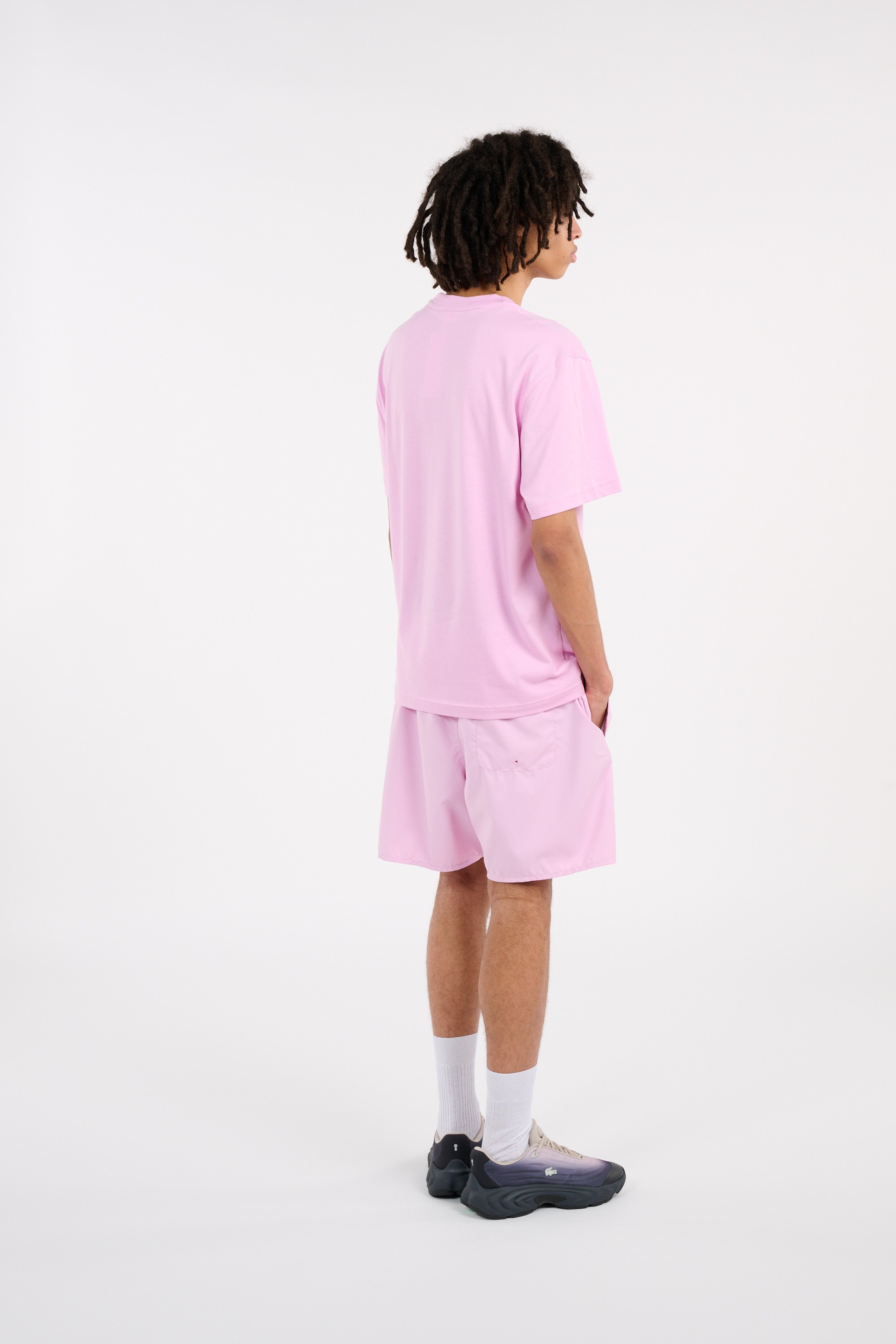 Short de bain LACOSTE Rose