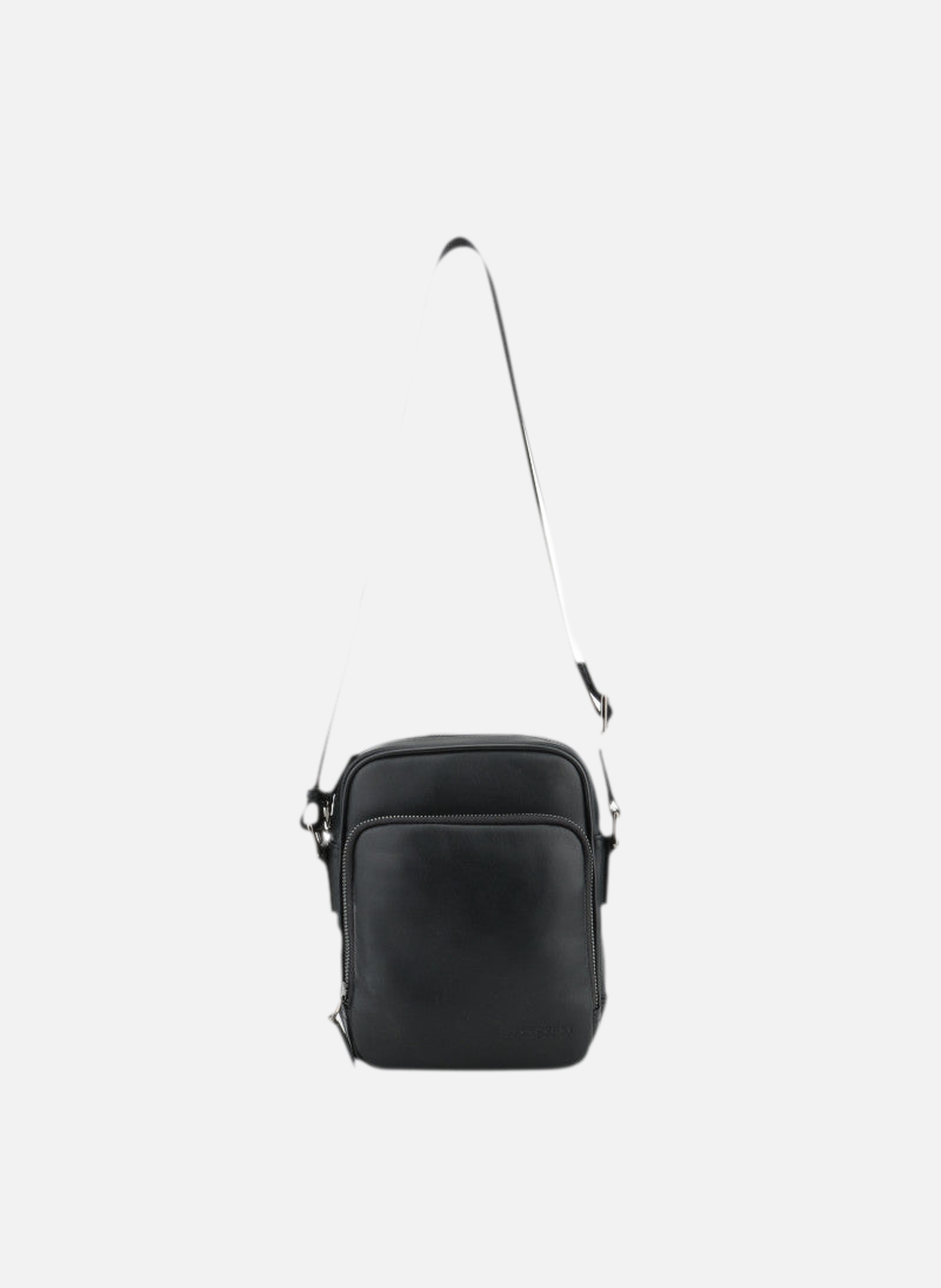 Loic | sac besace en cuir de vachette POURCHET Noir
