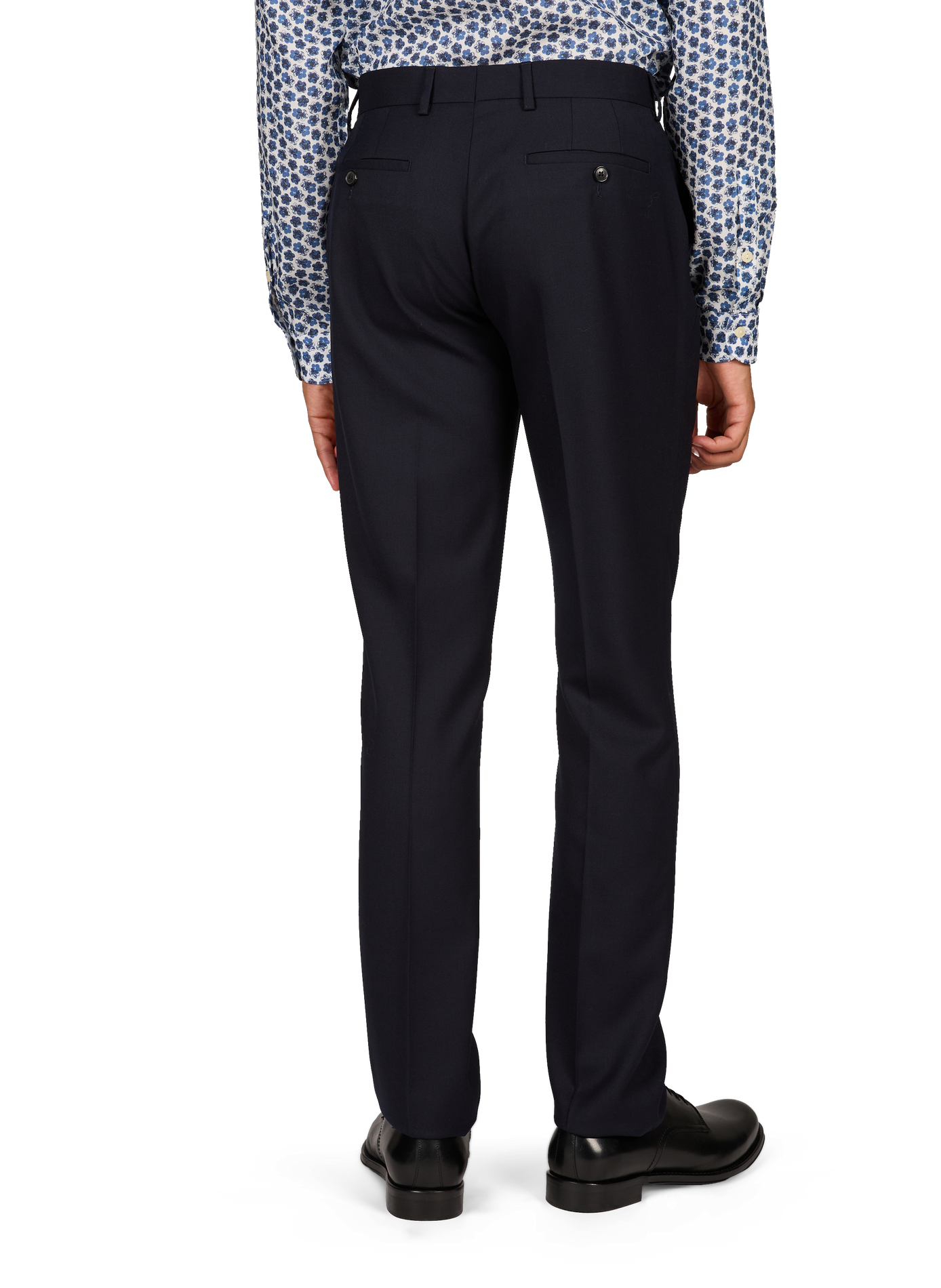 Two-piece solid color wool suit | Blue PAUL SMITH Men