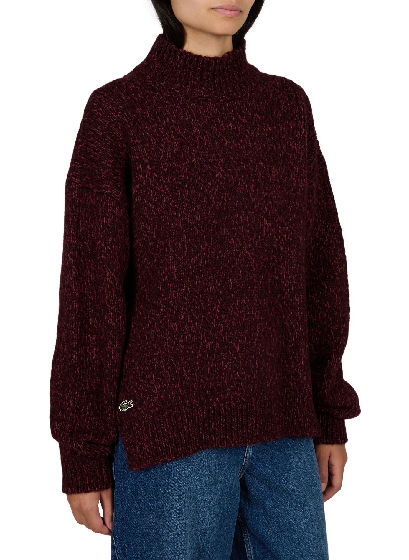 Oversized wool-blend jumper LACOSTE Multicolour