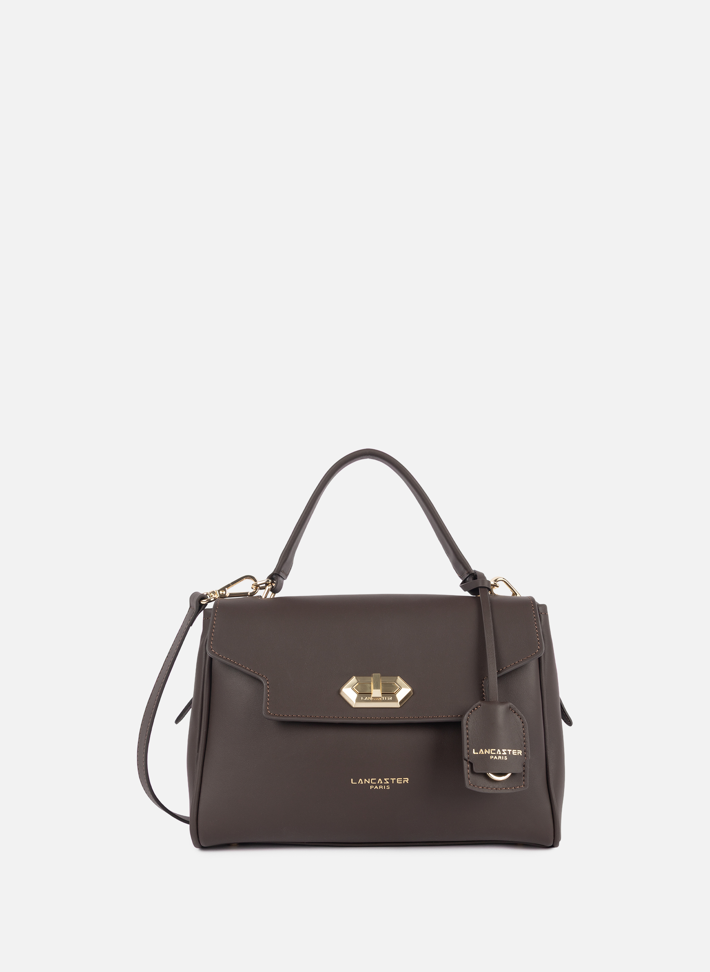 Small handbag - donna grace  Marron foncé