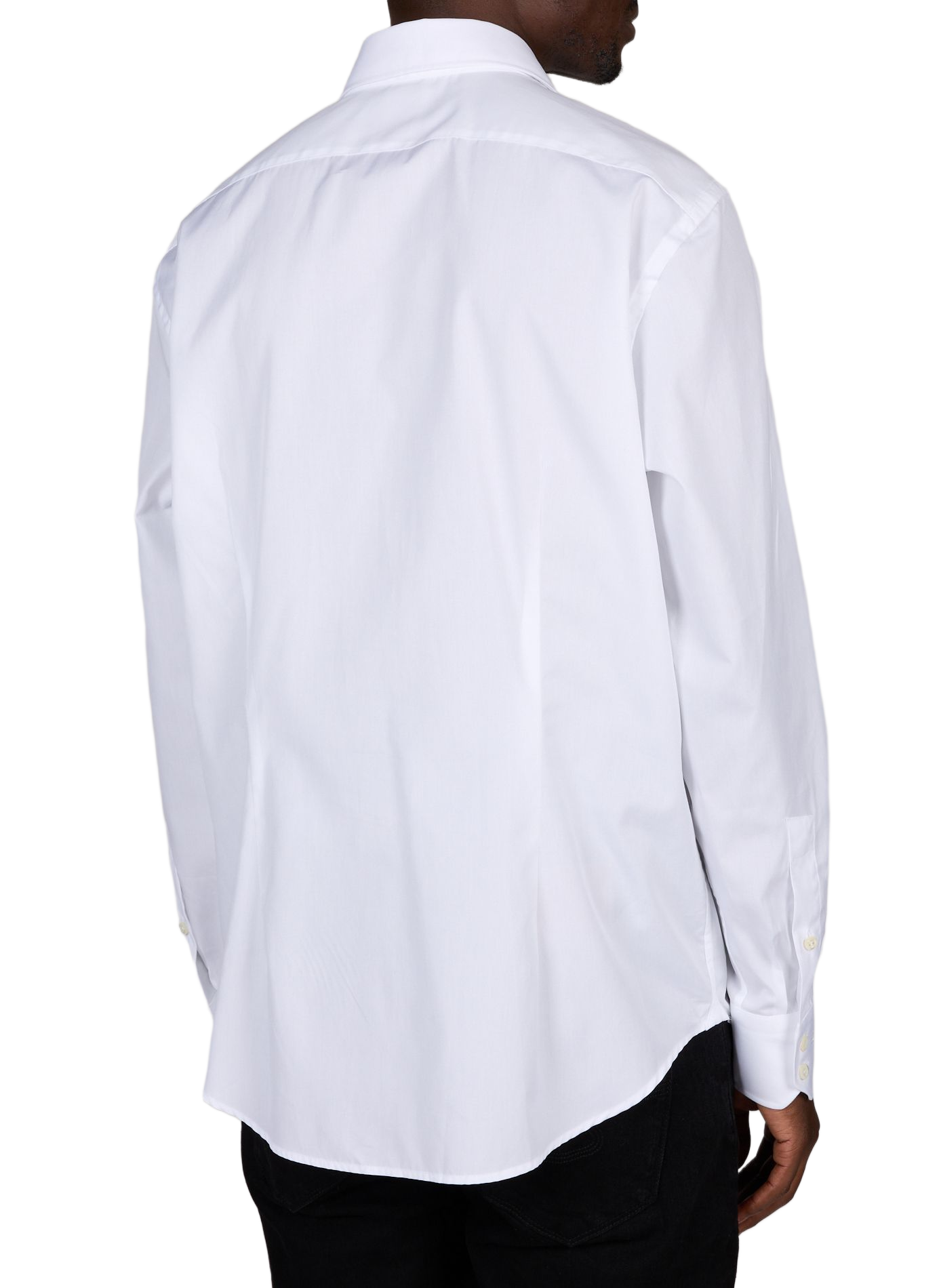 Plain cotton shirt VAN LAACK White
