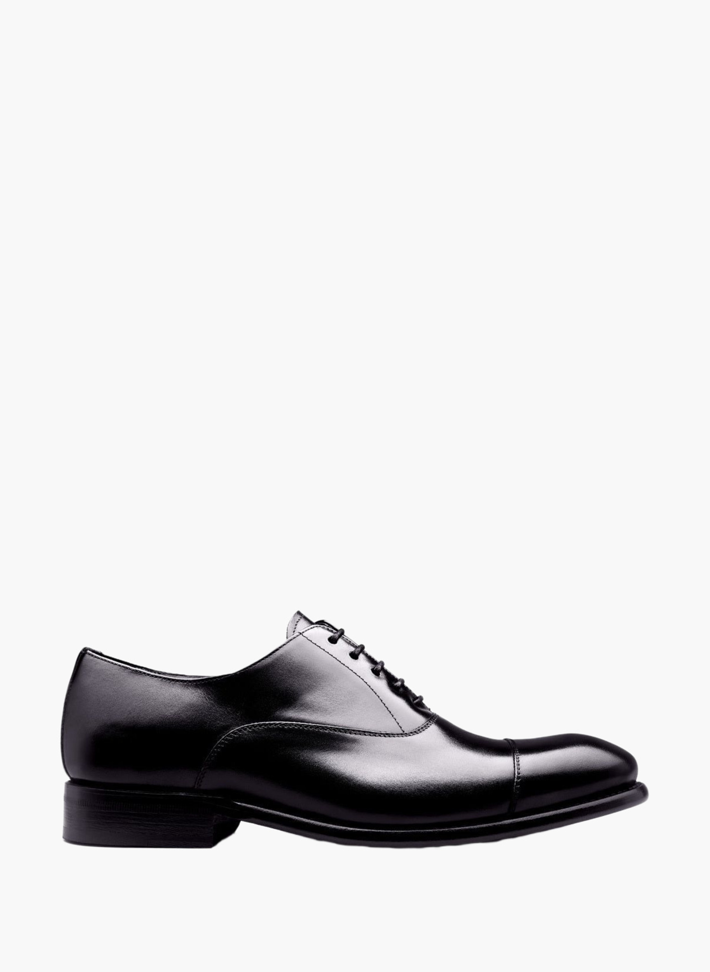 Richelieu cuir oxford  Noir