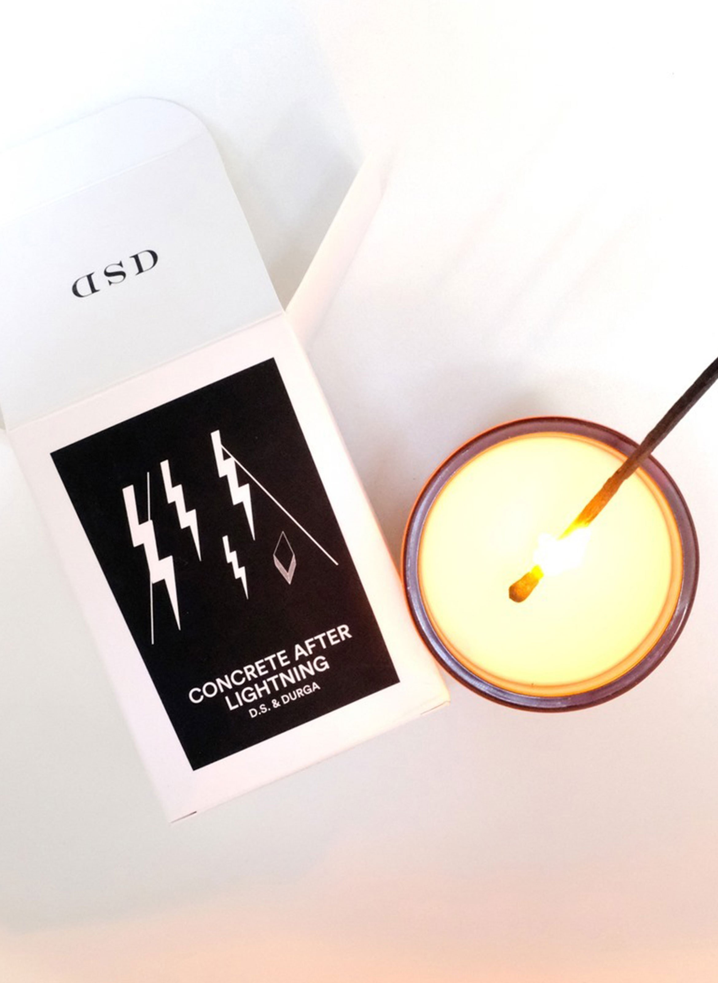 Bougie Concrete After Lightning