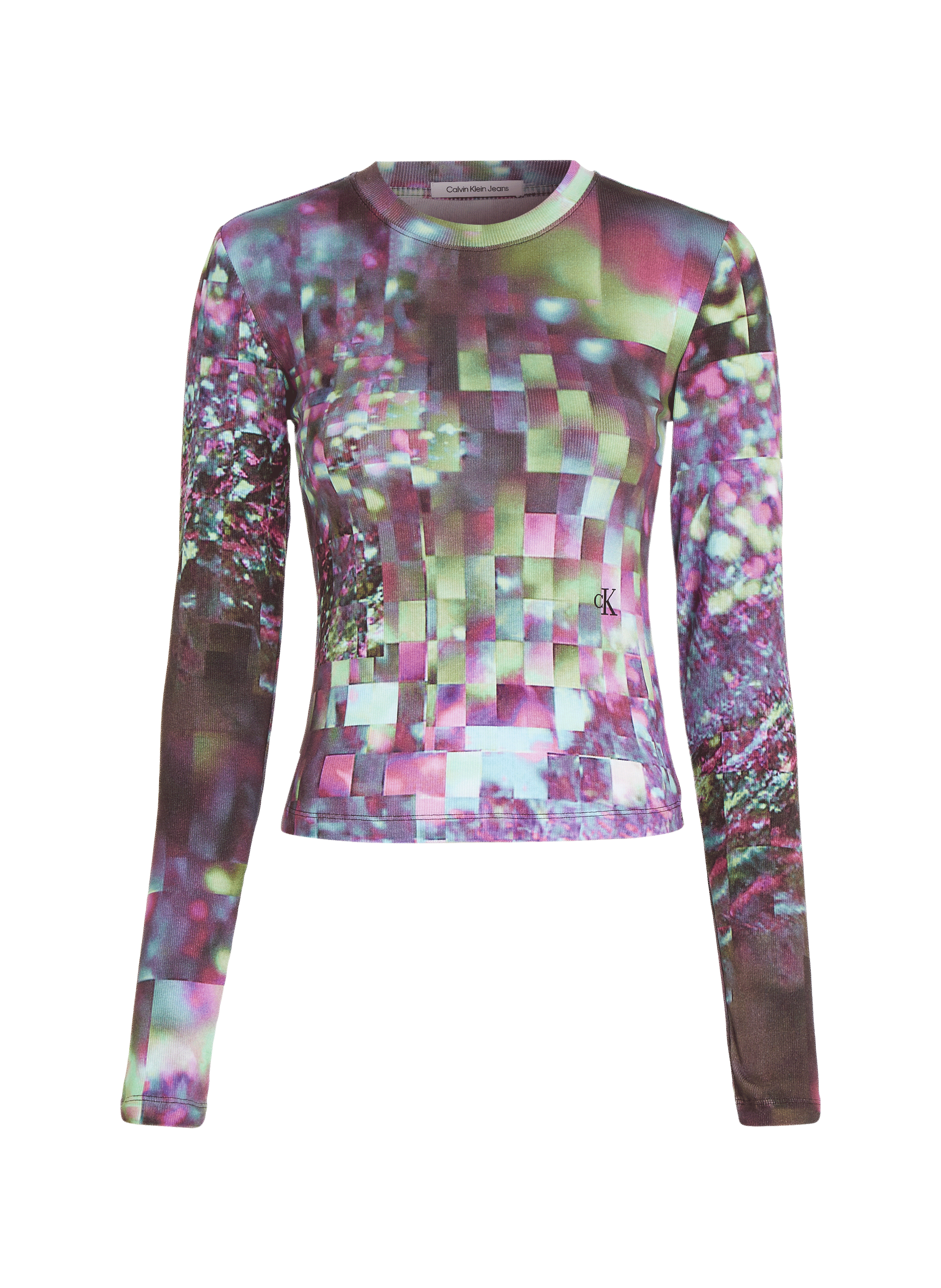 Top imprimé en coton