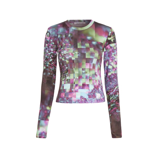 Top imprimé en coton