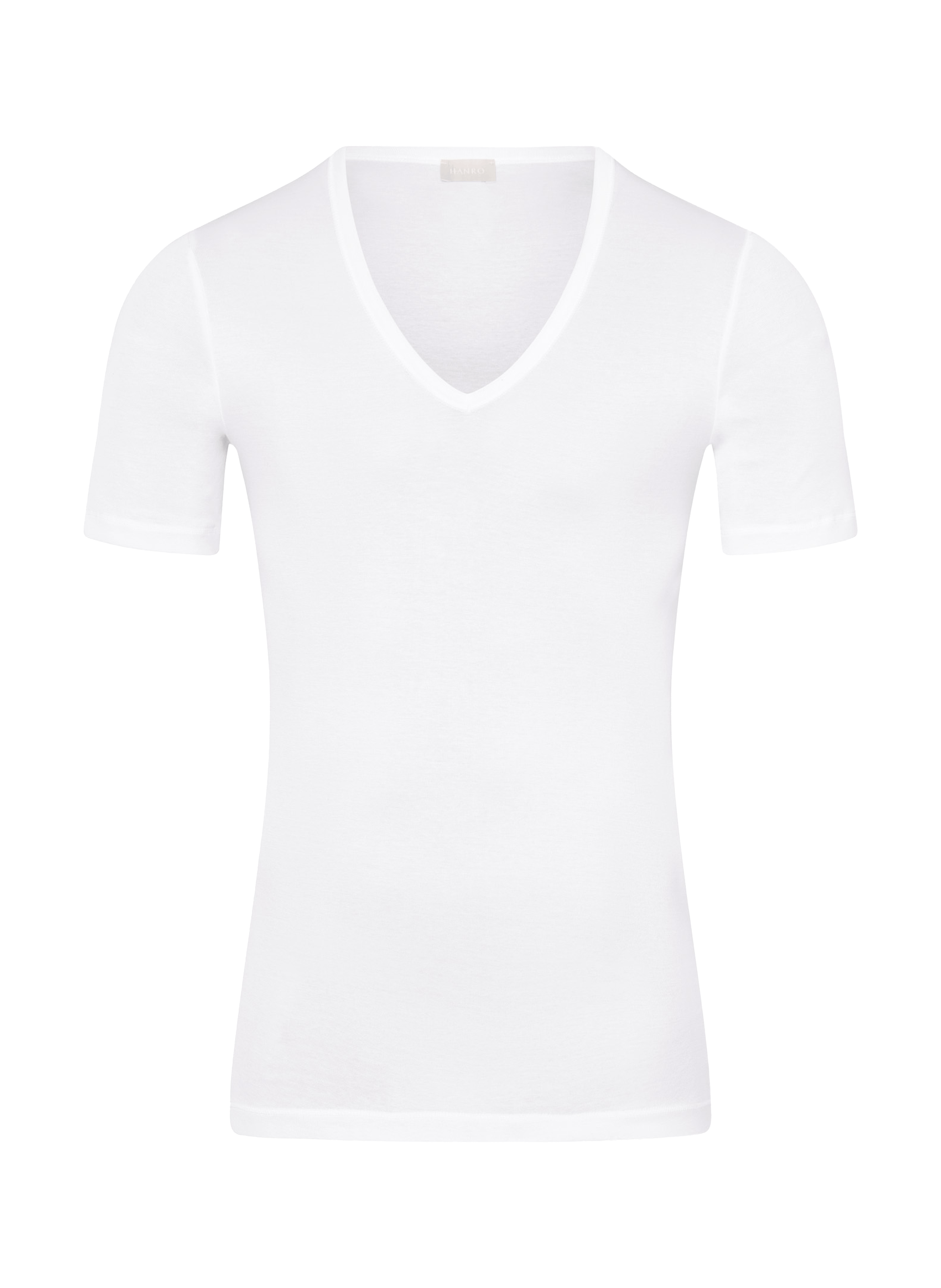 T-shirt col V en coton