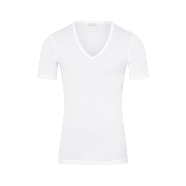 T-shirt col V en coton
